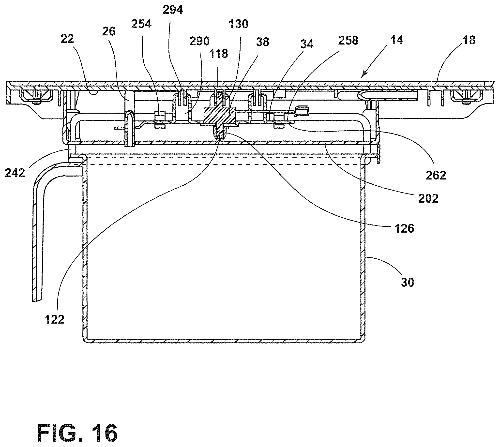 Patent US11781805 Figure 16 – Water dispensing system