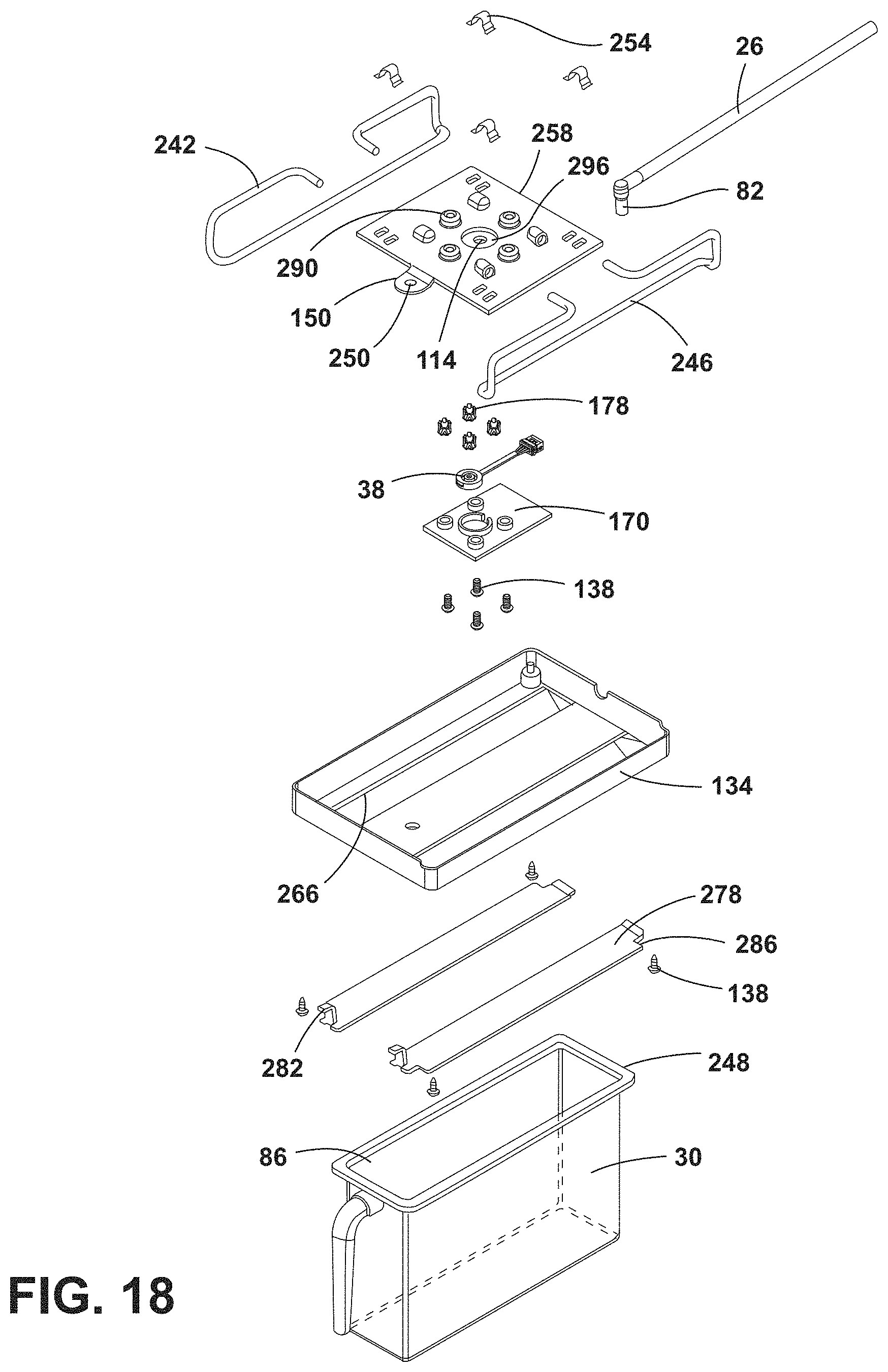 Patent US11781805 Figure 18 – Water dispensing system