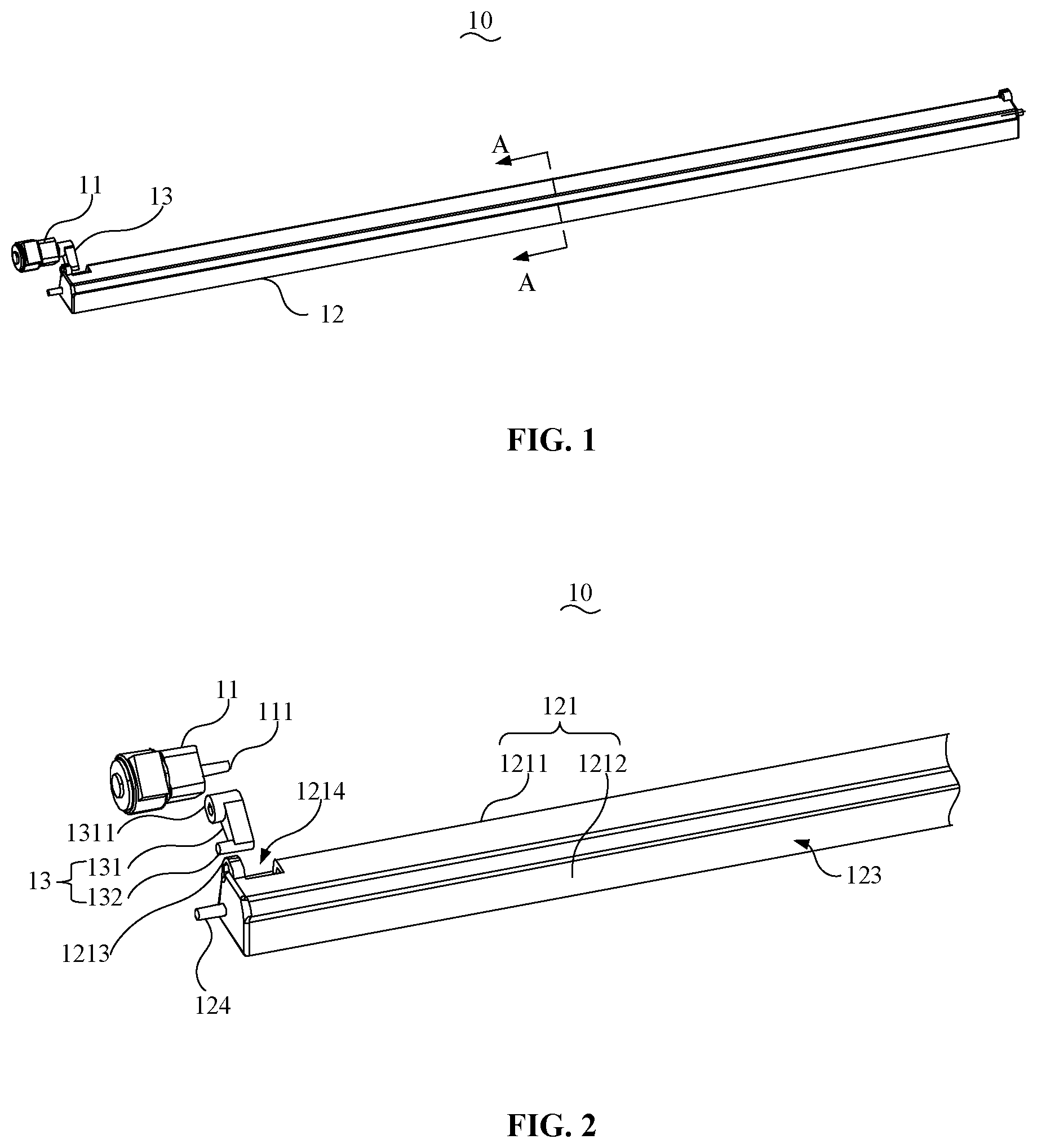 Patent US11781807 Figure 1 – Rotating lamp, refrigerator, and control method for rotating lamp in refrigerator