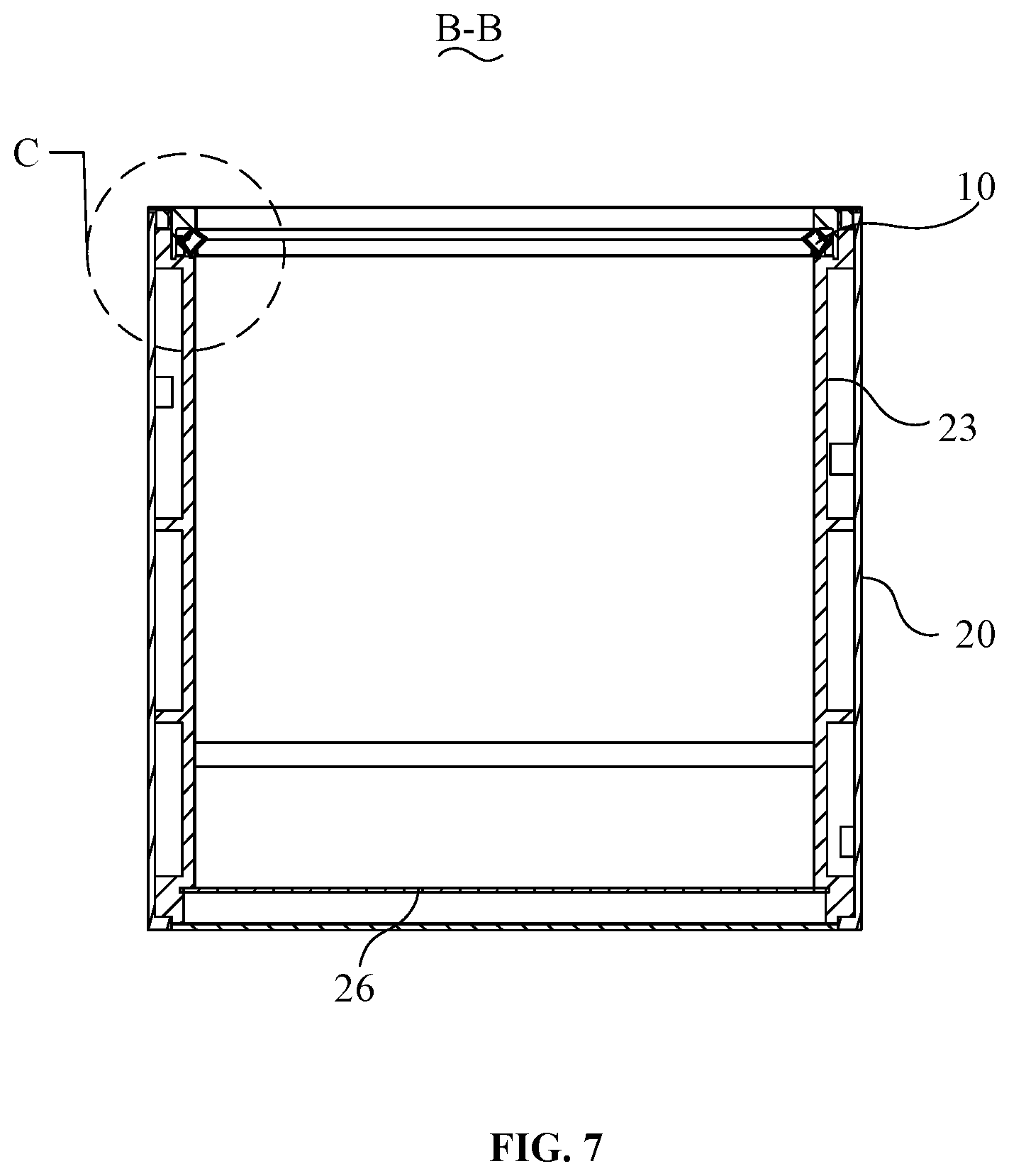 Patent US11781807 Figure 6 – Rotating lamp, refrigerator, and control method for rotating lamp in refrigerator