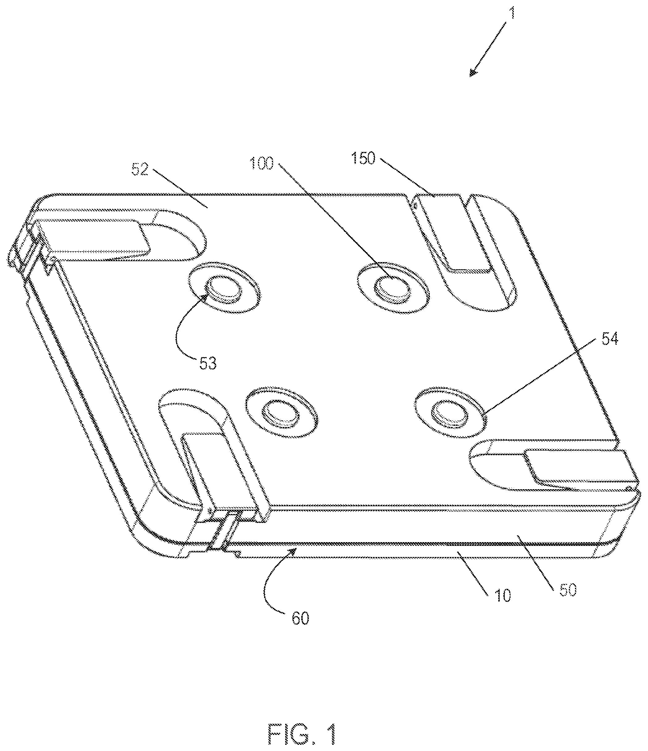 Patent US11781811 Figure 1 – Apparatus for maintaining a controlled environment