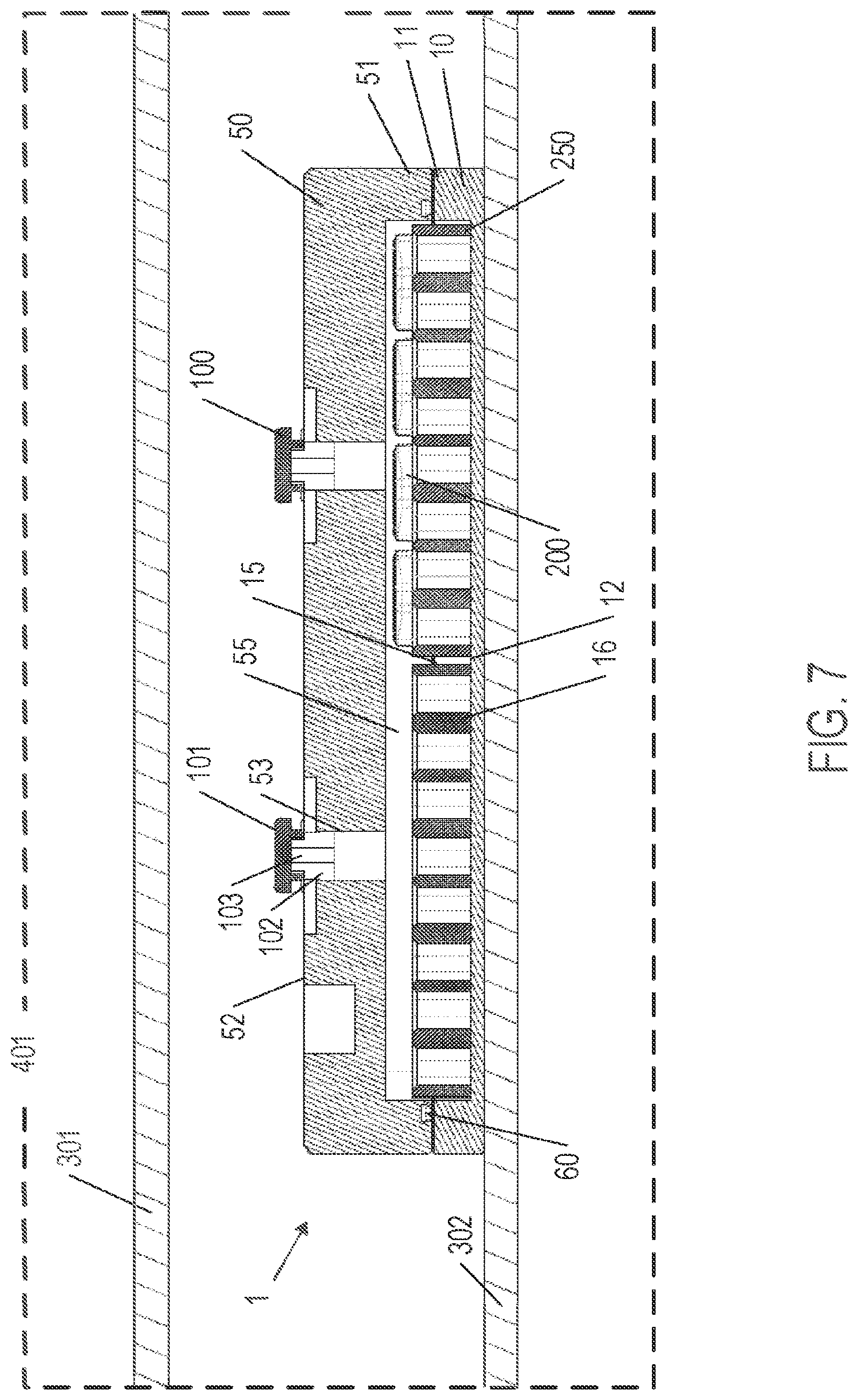 Patent US11781811 Figure 7 – Apparatus for maintaining a controlled environment