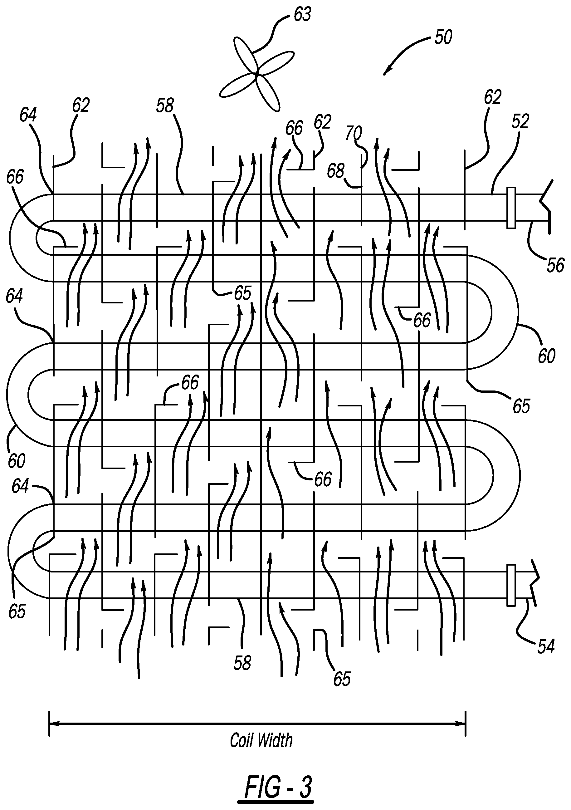 Patent US11781812 Figure 3 – Fin enhancements for low Reynolds number airflow