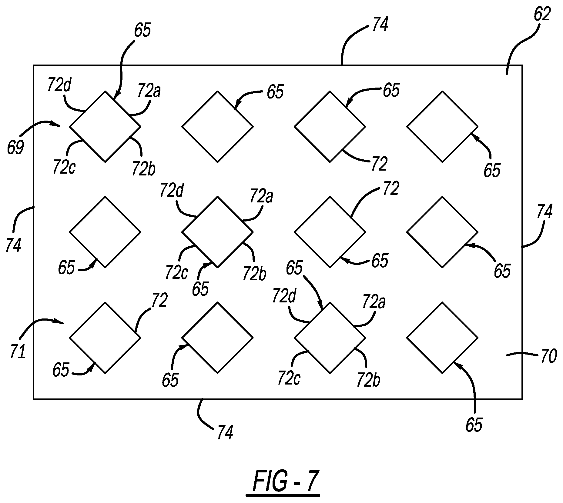 Patent US11781812 Figure 7 – Fin enhancements for low Reynolds number airflow