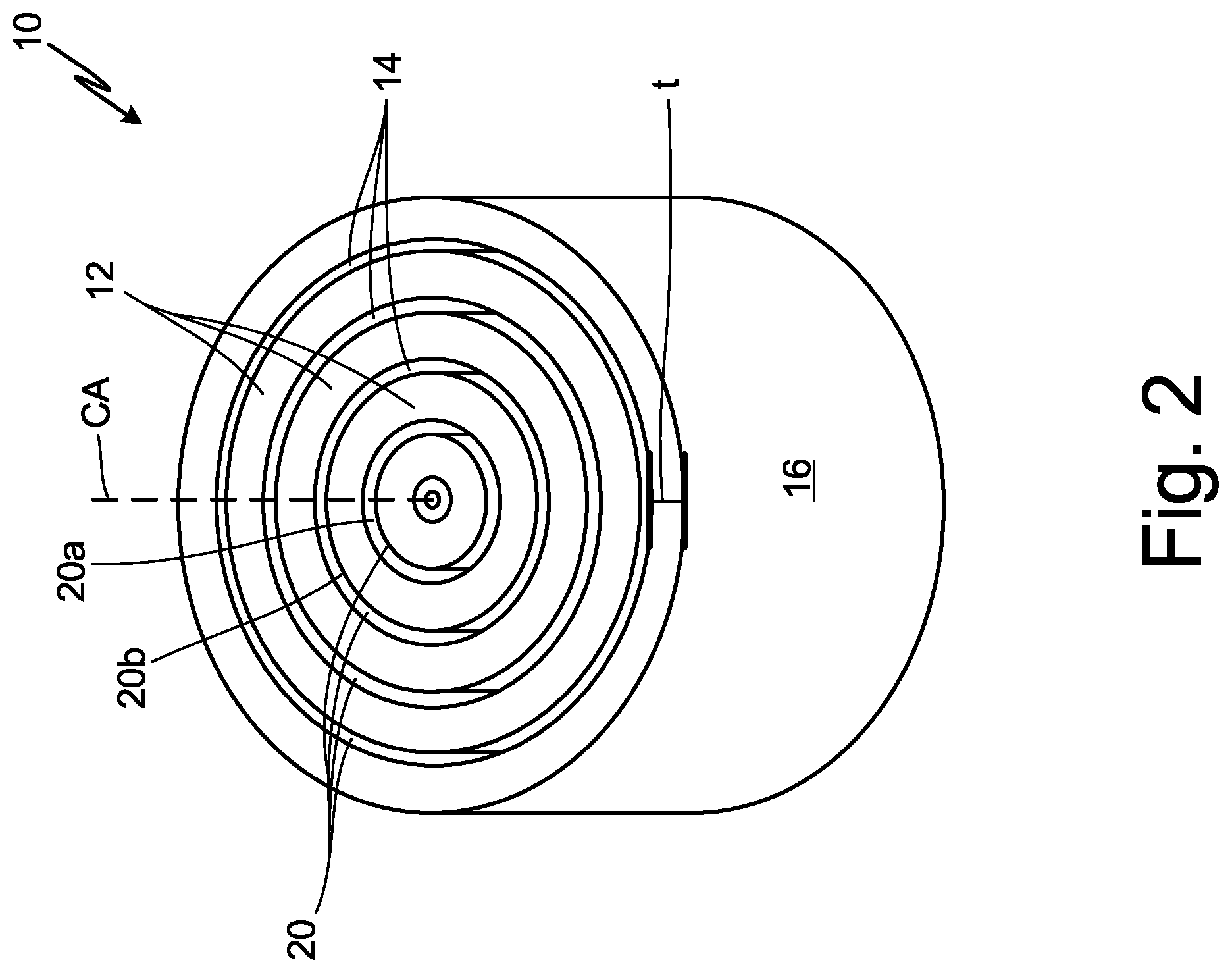 Patent US11781813 Figure 3 – Multi-scale unitary radial heat exchanger core