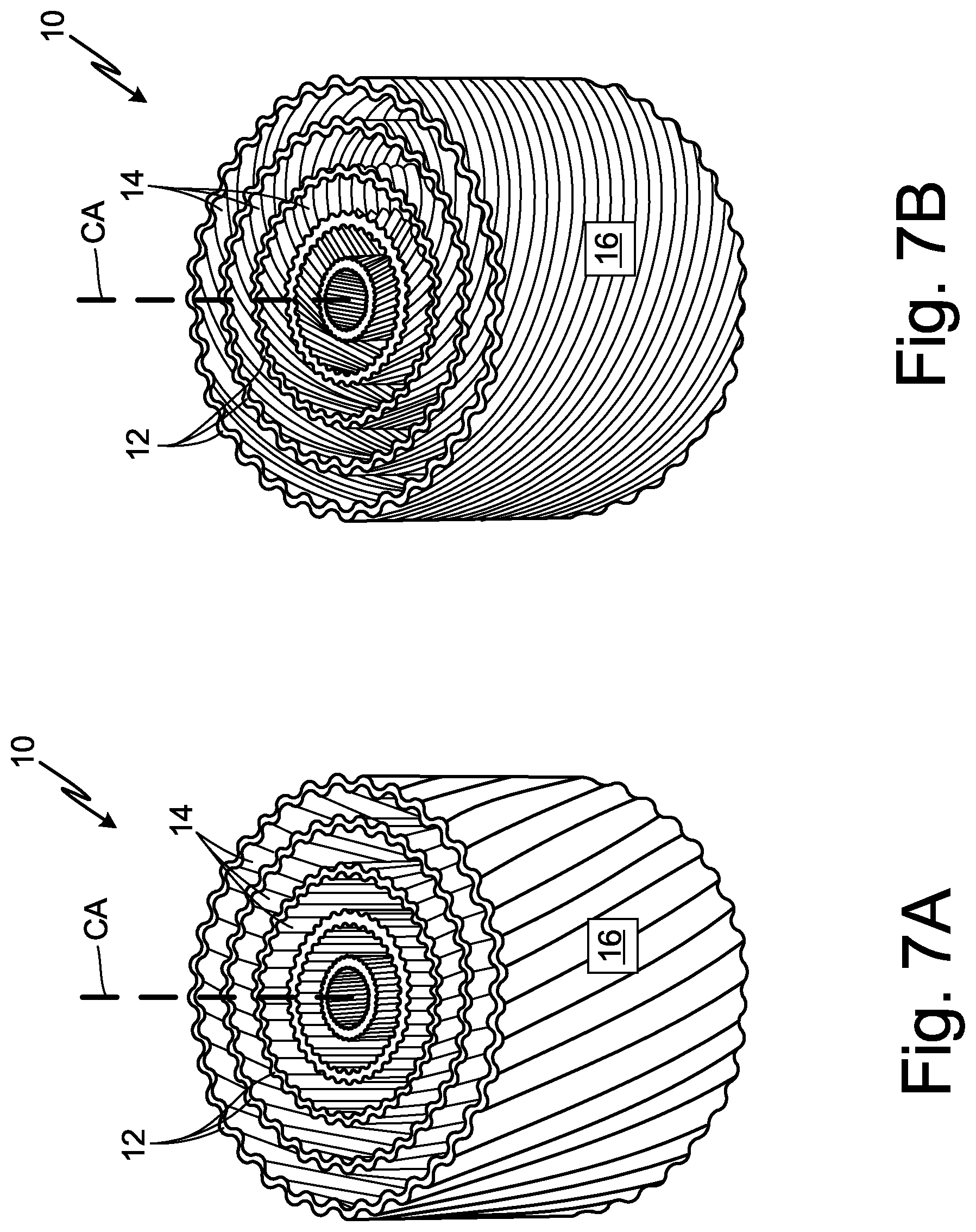 Patent US11781813 Figure 8 – Multi-scale unitary radial heat exchanger core