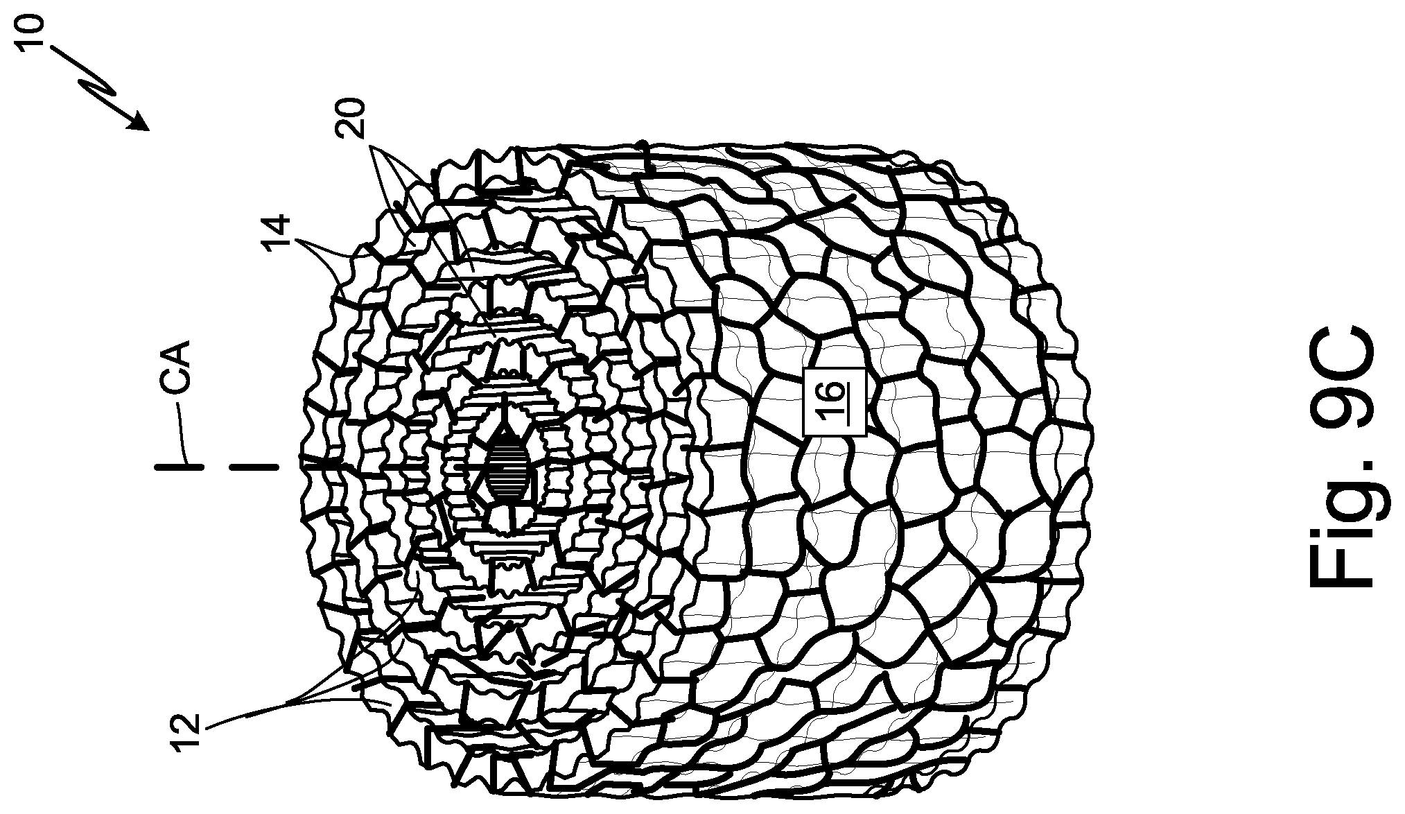 Patent US11781813 Figure 13 – Multi-scale unitary radial heat exchanger core