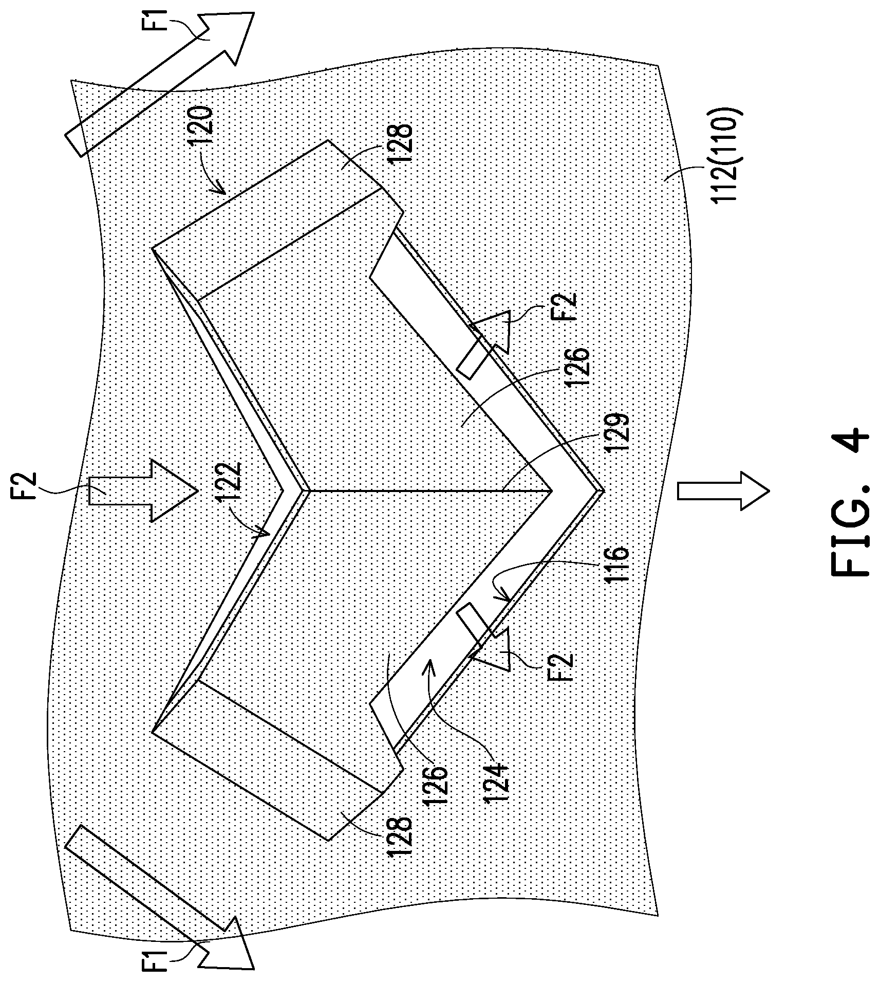 Patent US11781818 Figure 4 – Heat dissipation fin and heat dissipation module