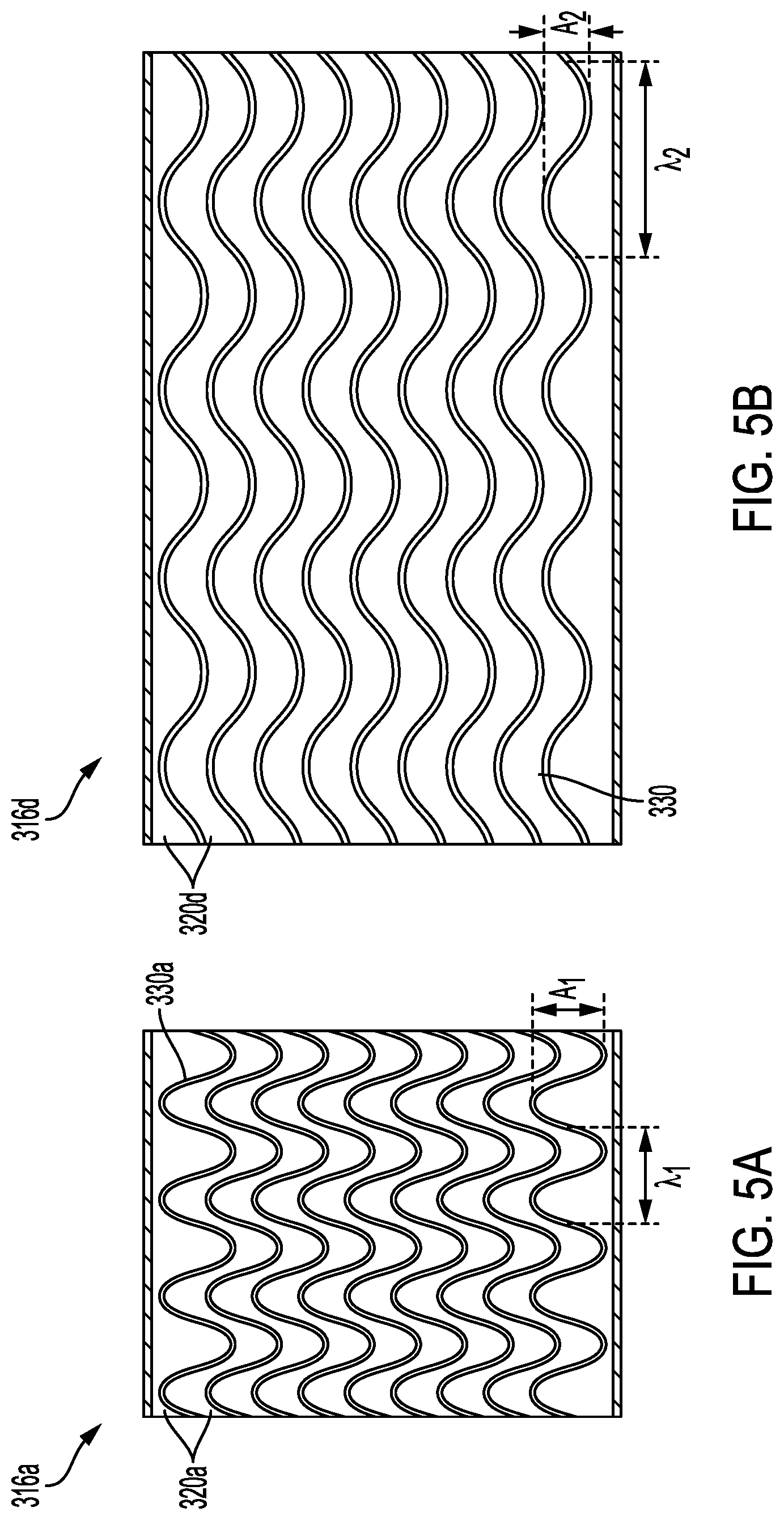 Patent US11781821 Figure 5 – Conformal heat exchanger passage features for improved flow distribution