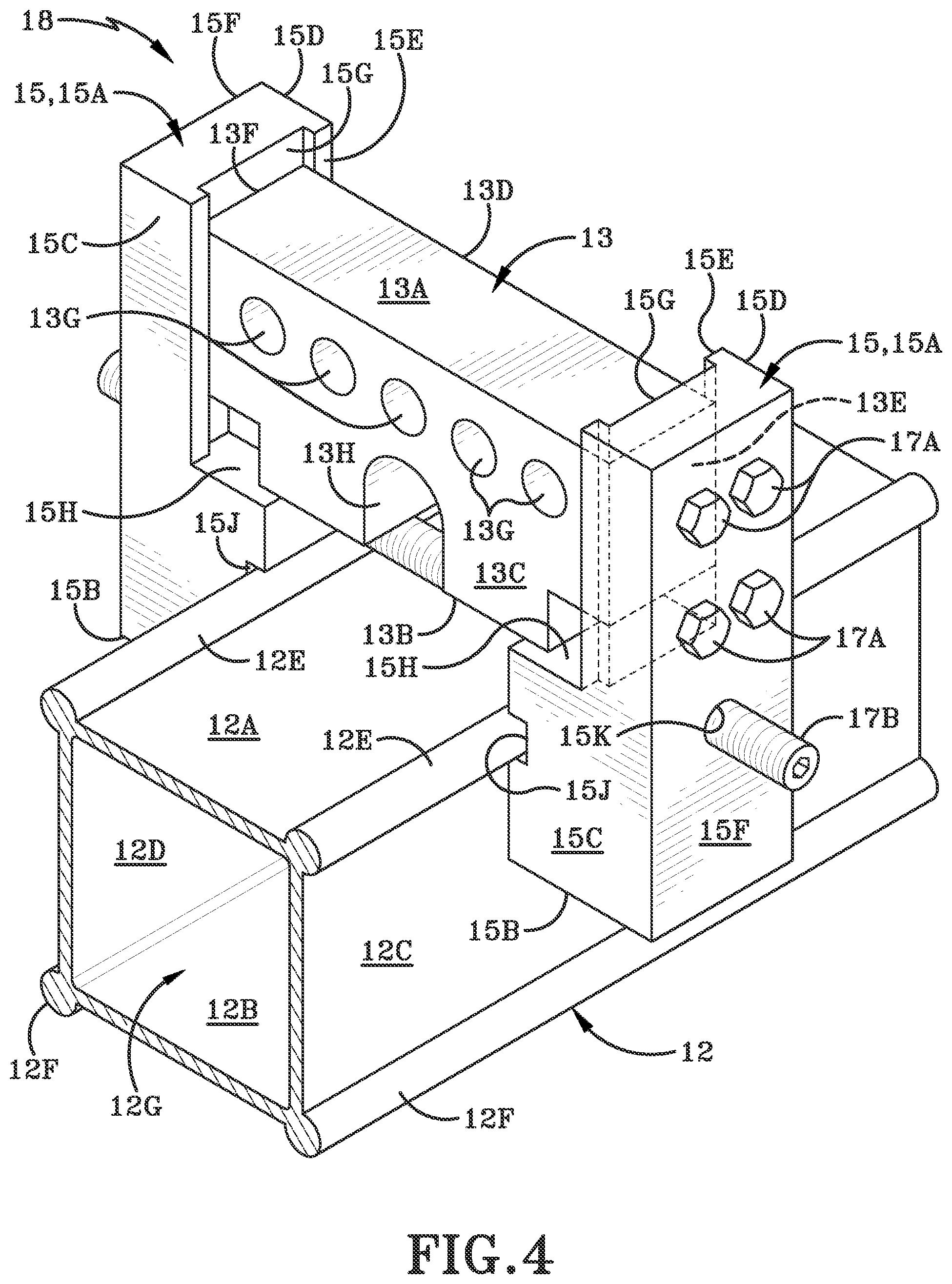 Patent US11781823 Figure 4 – Method of using a lance cleaning system with movable support