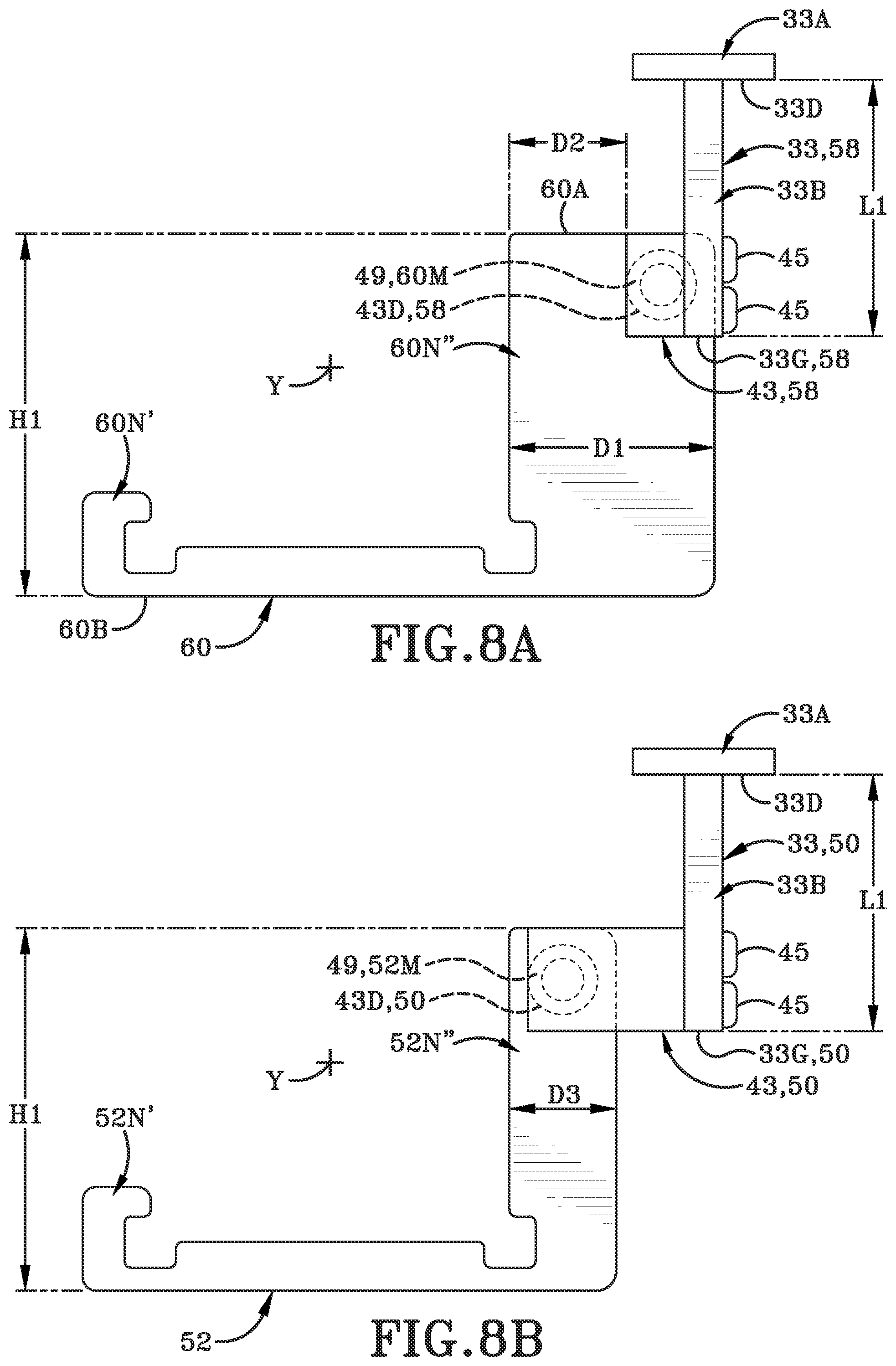 Patent US11781823 Figure 8 – Method of using a lance cleaning system with movable support