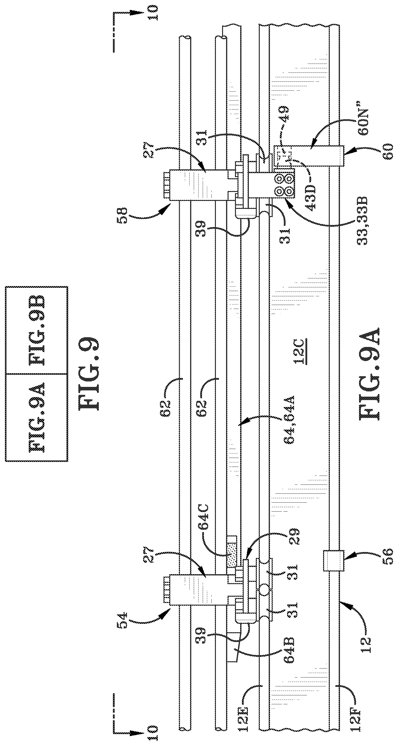 Patent US11781823 Figure 11 – Method of using a lance cleaning system with movable support