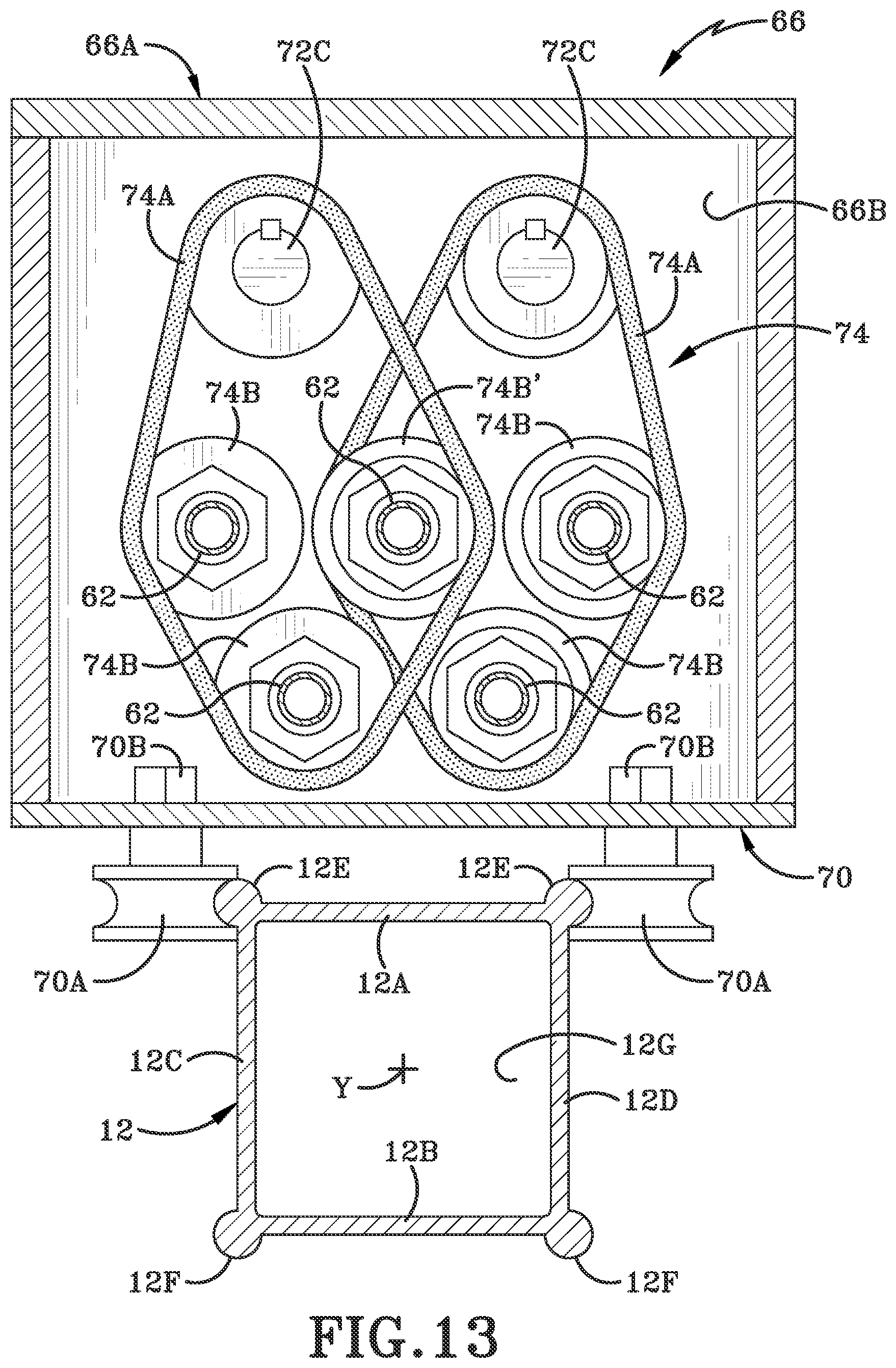 Patent US11781823 Figure 16 – Method of using a lance cleaning system with movable support