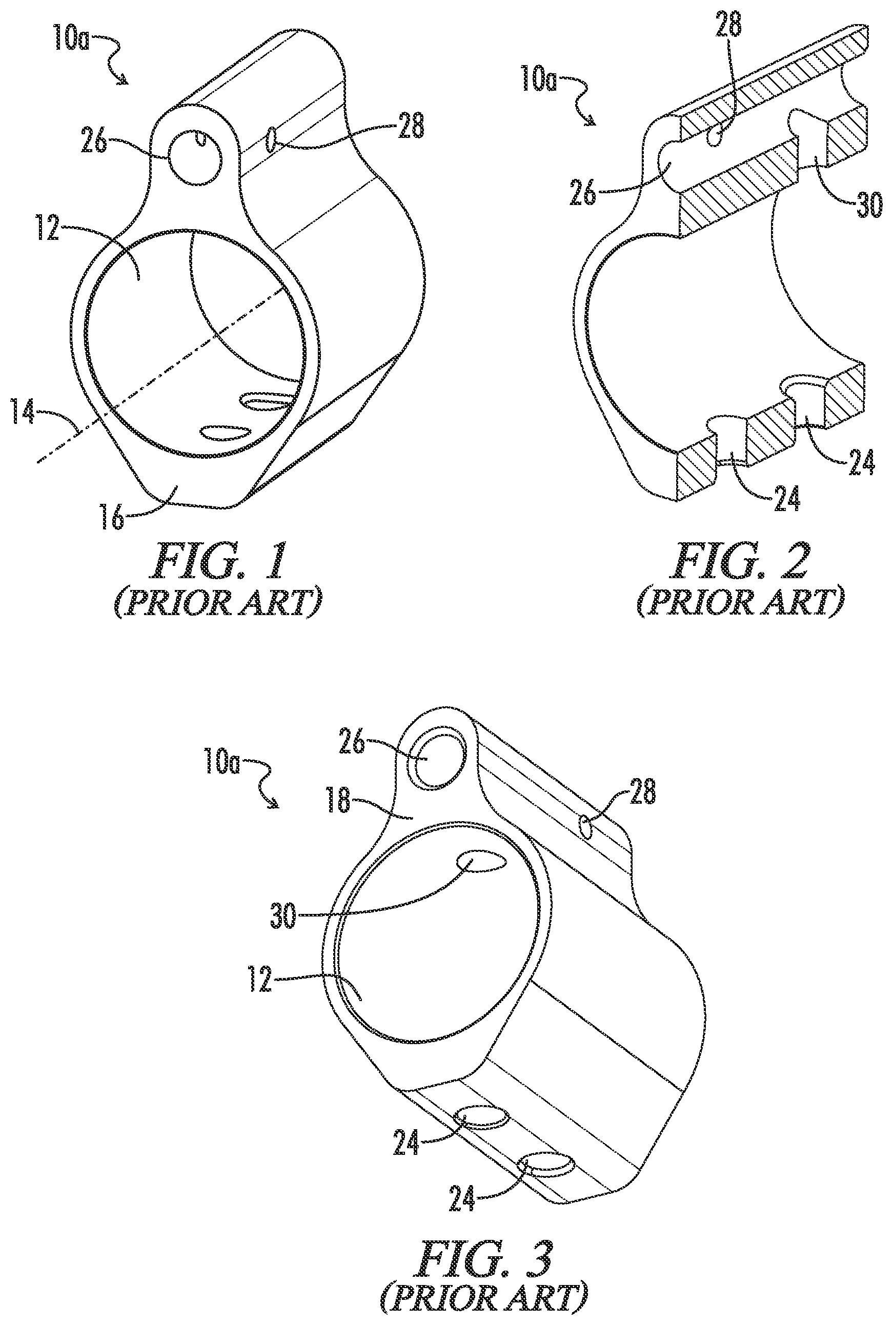 Patent US11781825 — Gas block for a firearm — Figure 1