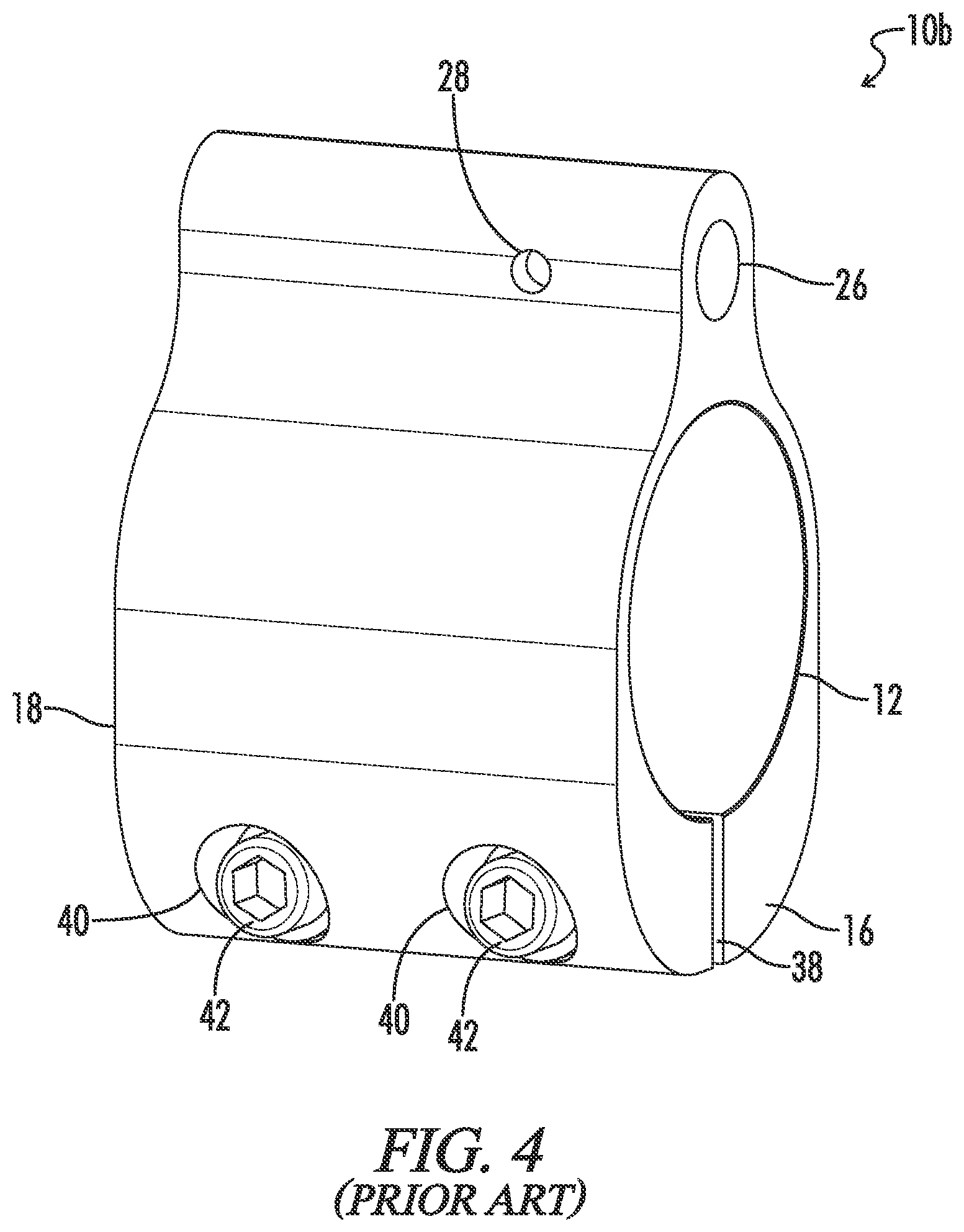 Patent US11781825 Figure 2 – Gas block for a firearm