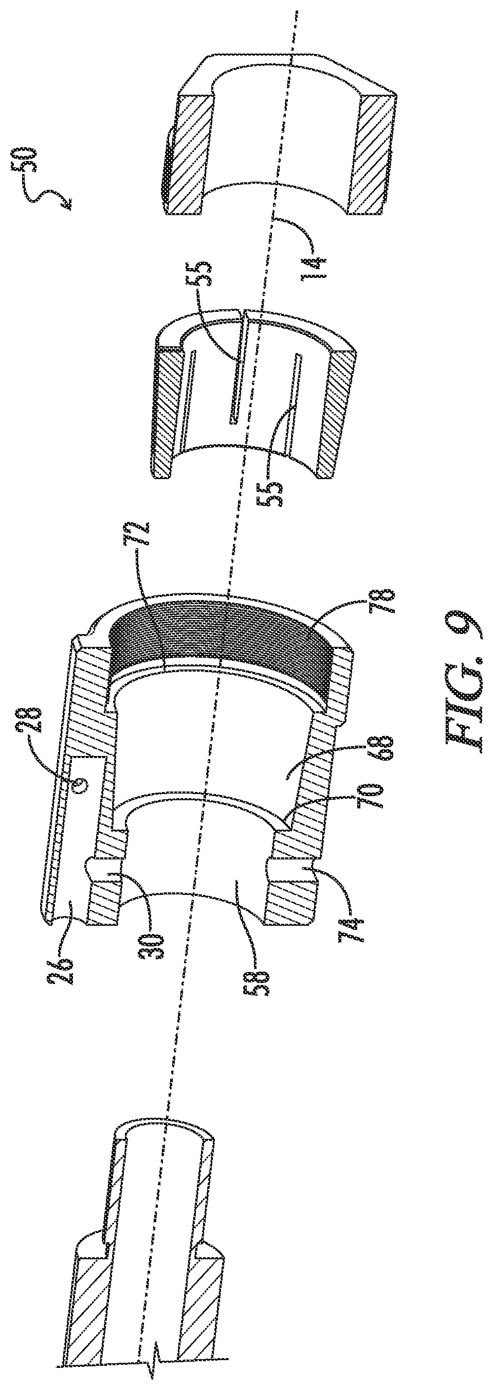 Patent US11781825 Figure 5 – Gas block for a firearm