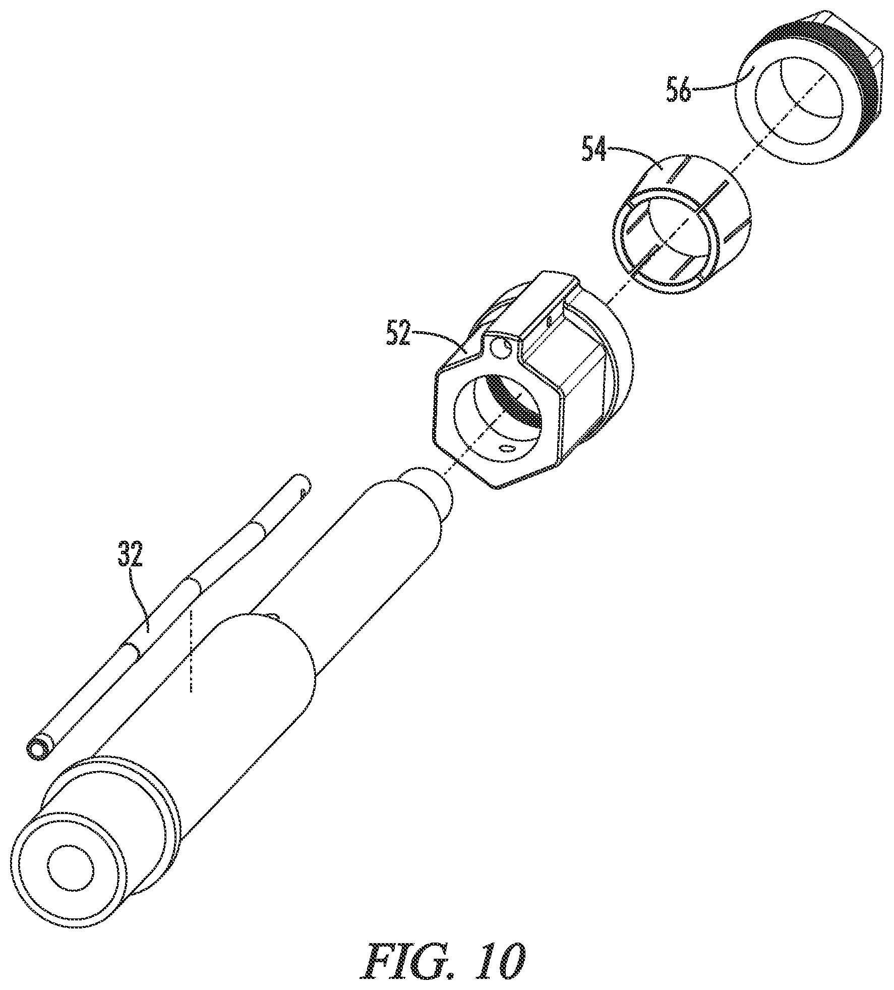 Patent US11781825 Figure 6 – Gas block for a firearm