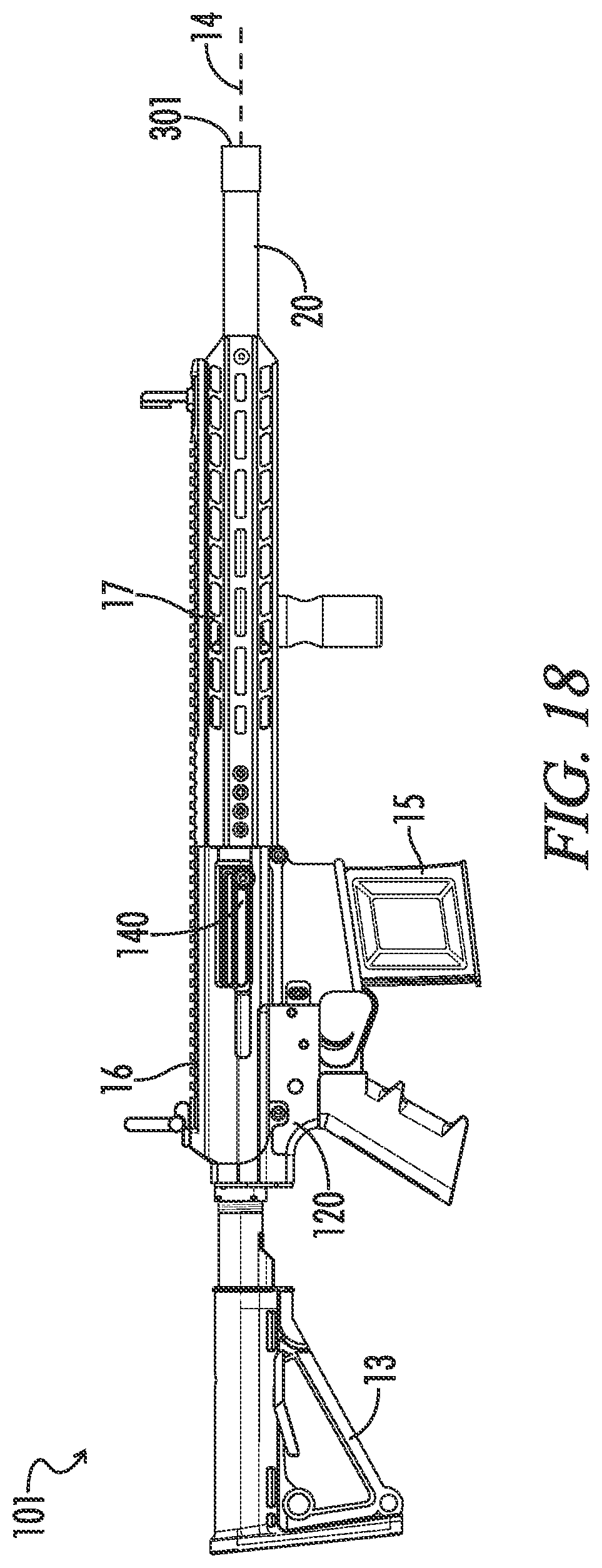 Patent US11781825 Figure 11 – Gas block for a firearm