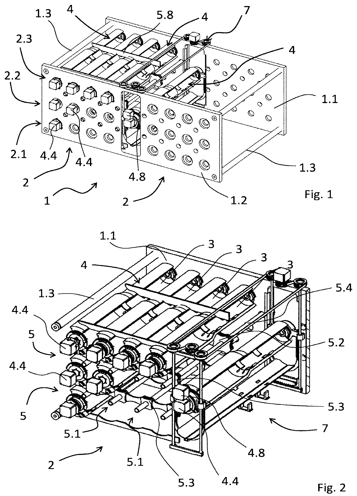 Patent US11781826 Figure 1 – Retaining apparatus for ammunition bodies
