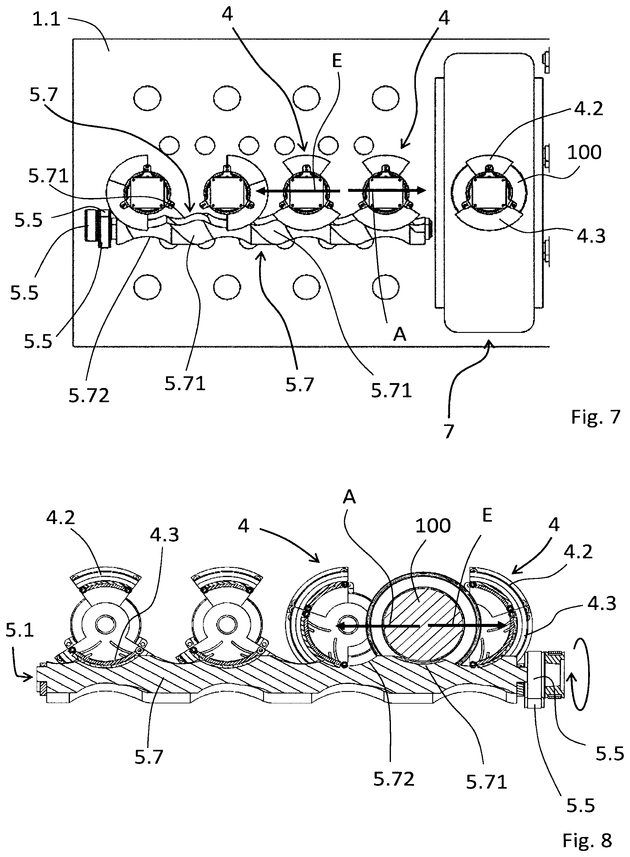 Patent US11781826 Figure 4 – Retaining apparatus for ammunition bodies
