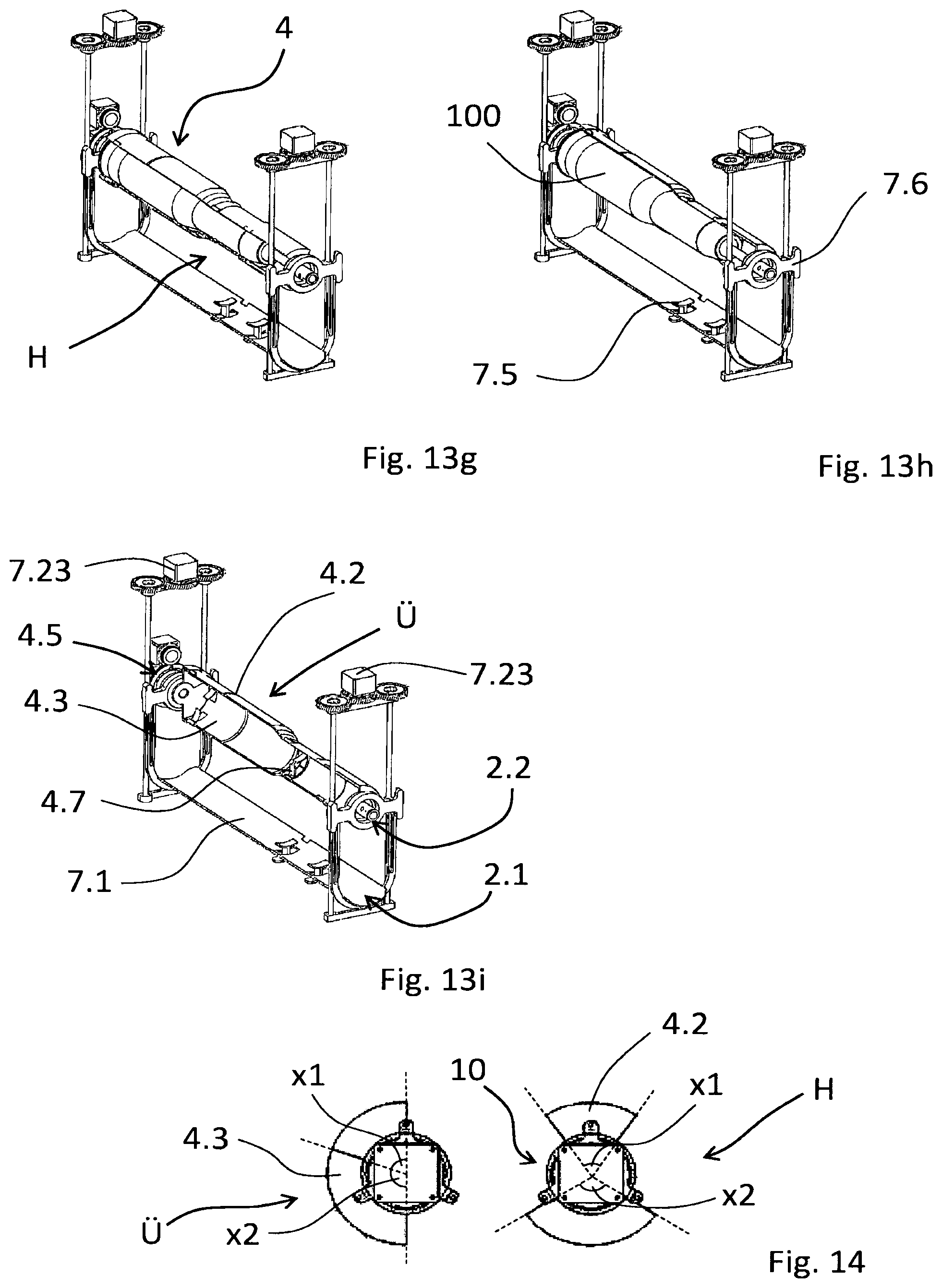Patent US11781826 Figure 8 – Retaining apparatus for ammunition bodies