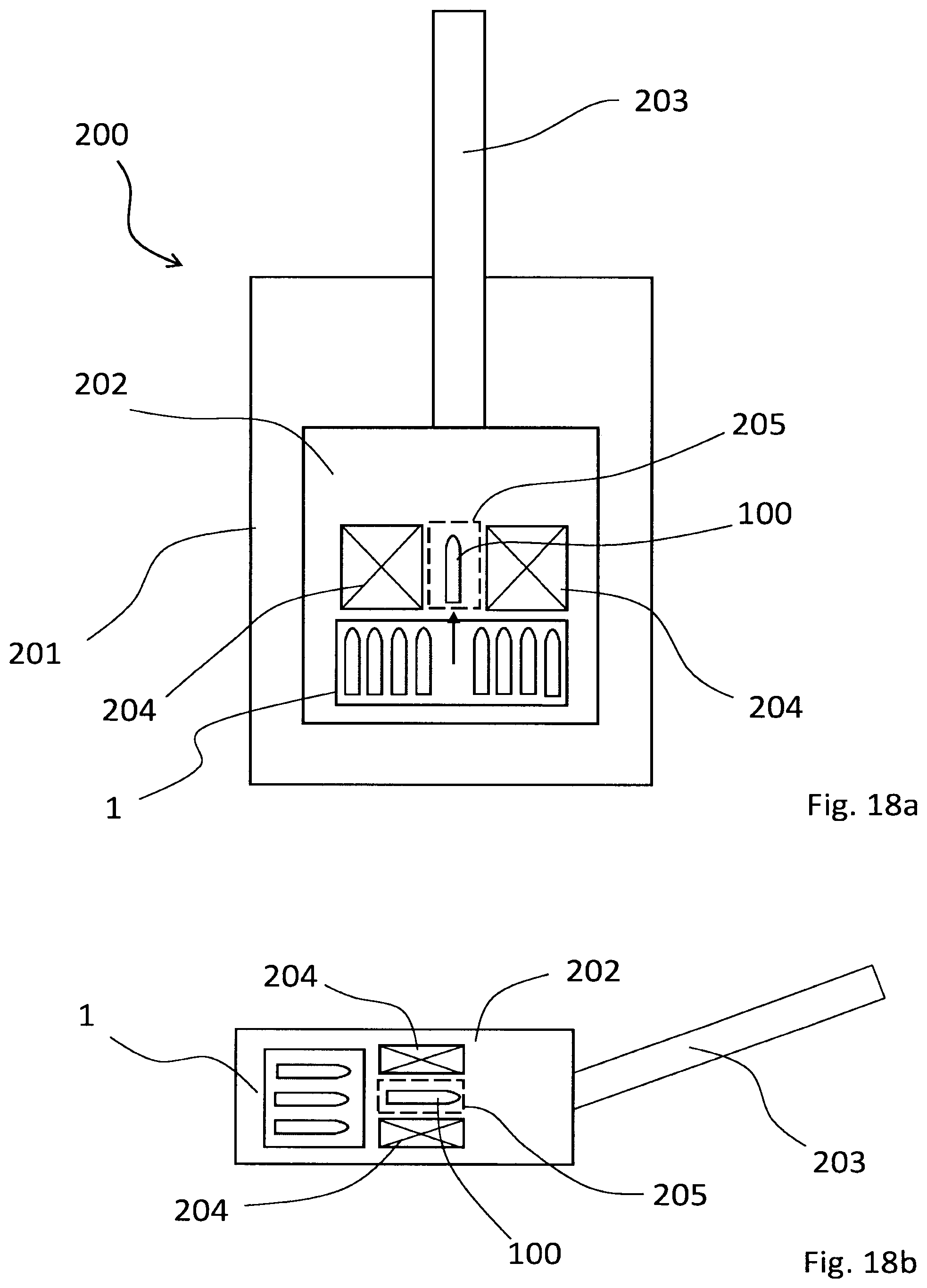 Patent US11781826 Figure 10 – Retaining apparatus for ammunition bodies