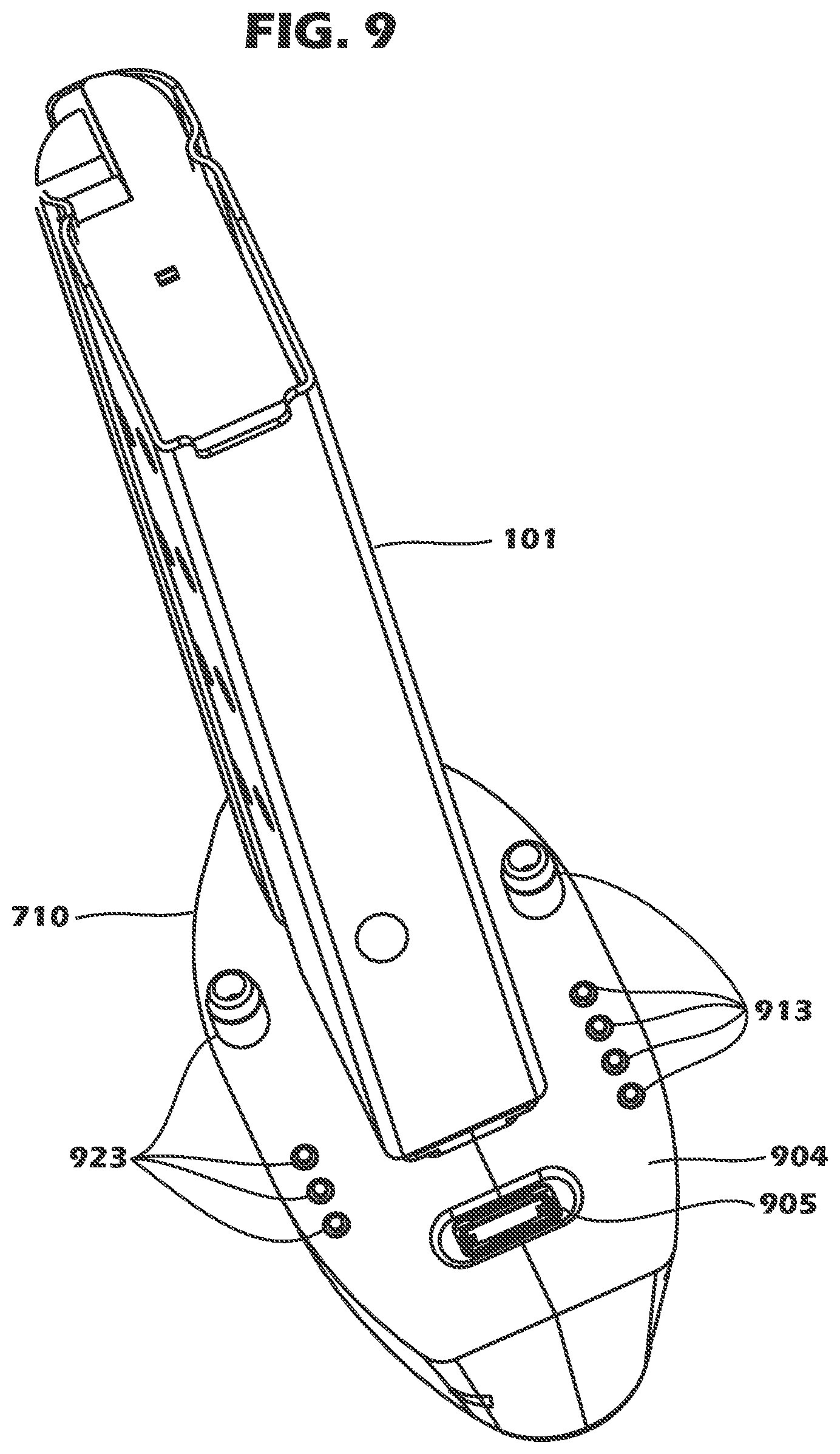 Patent US11781827 Figure 9 – Electronically controlled safety system for use in firearms and a method for its use