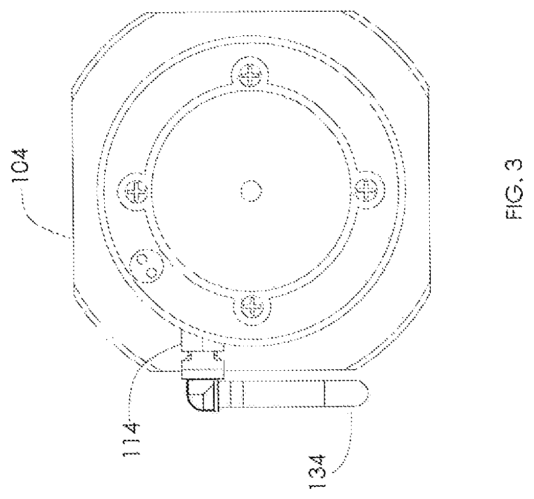 Patent US11781828 Figure 3 – Firearm maintenance system