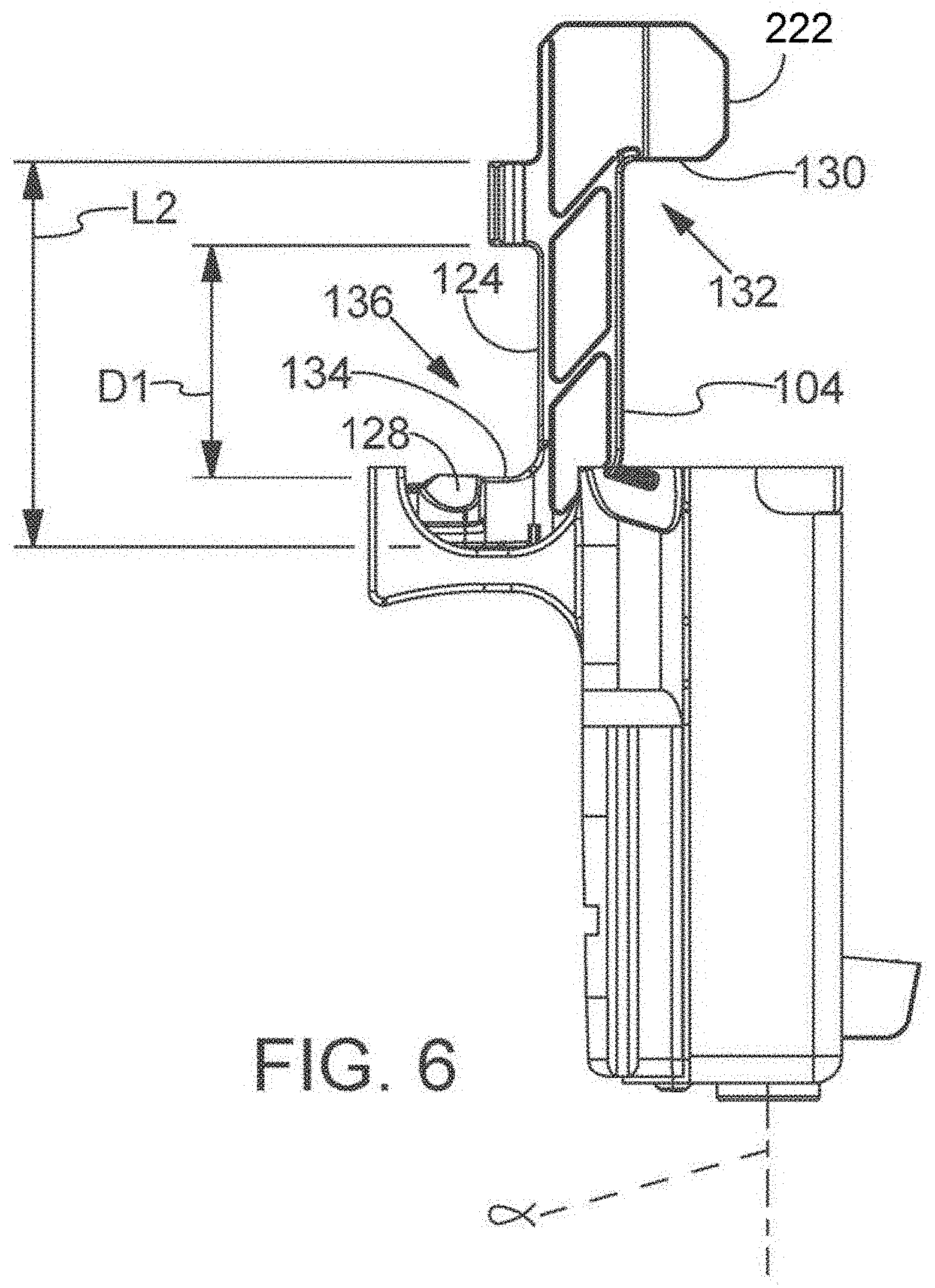 Patent US11781831 Figure 8 – Thumb-actuated locking holster system