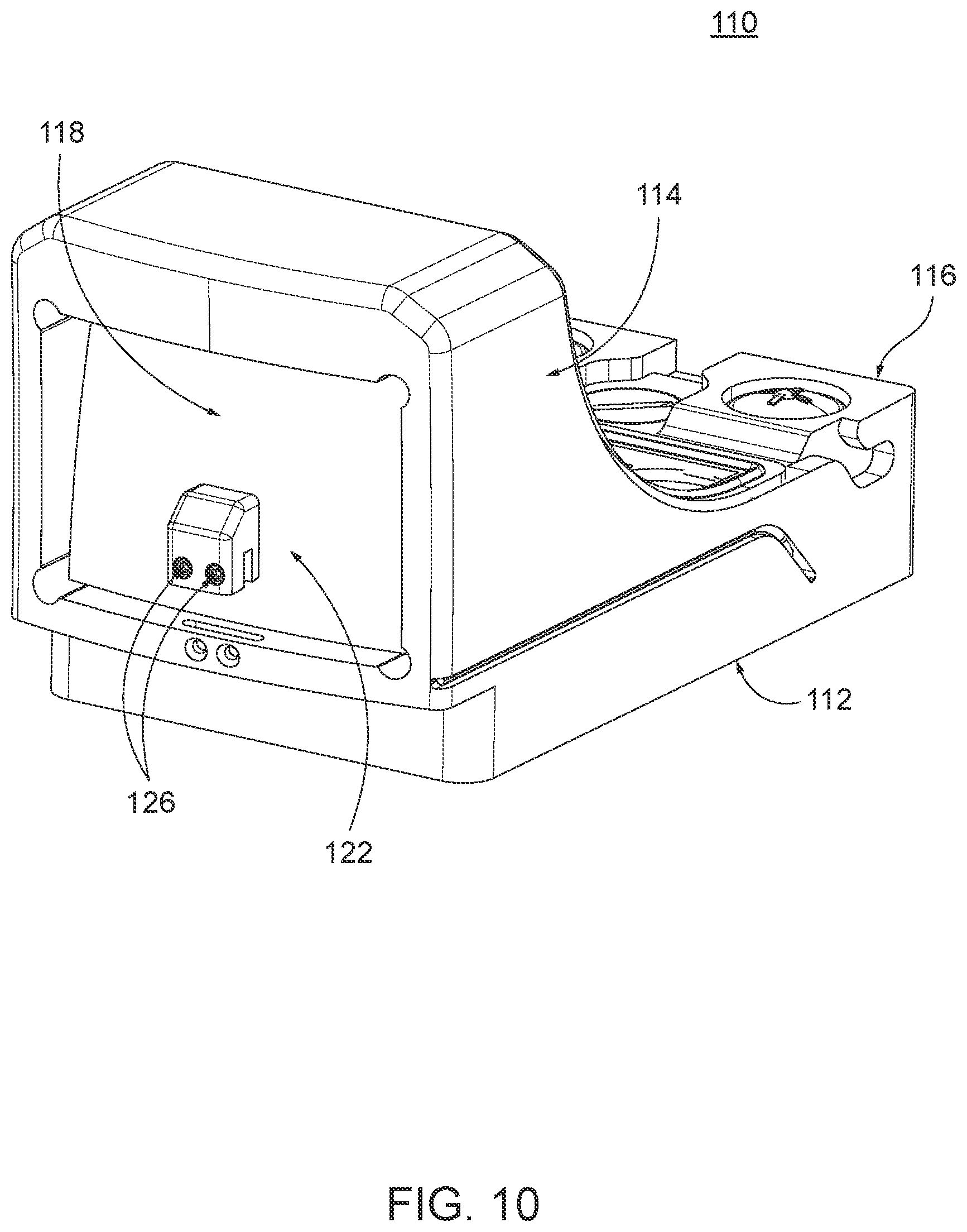 Patent US11781832 Figure 9 – Optical sight with reinforced frame