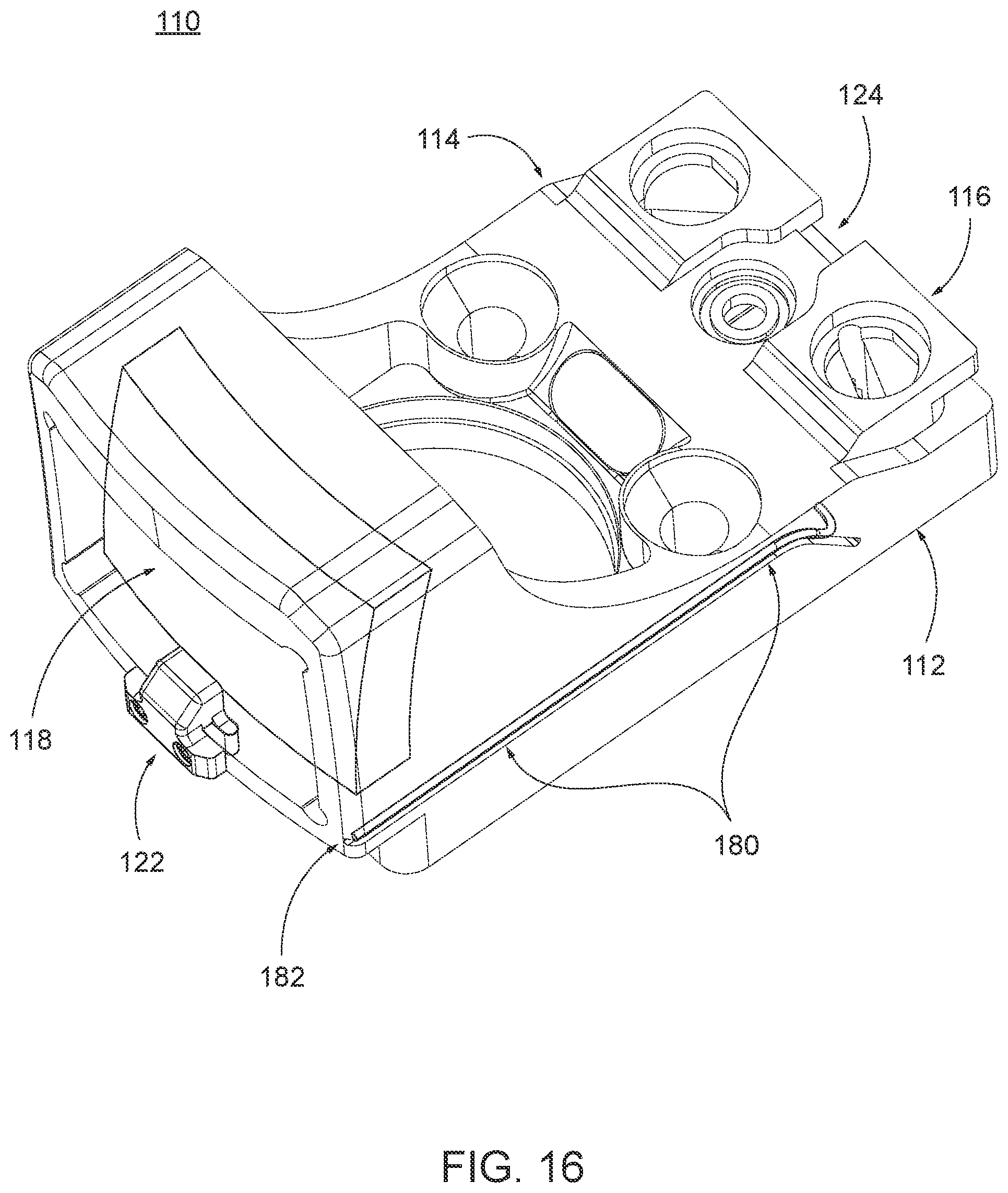 Patent US11781832 Figure 14 – Optical sight with reinforced frame