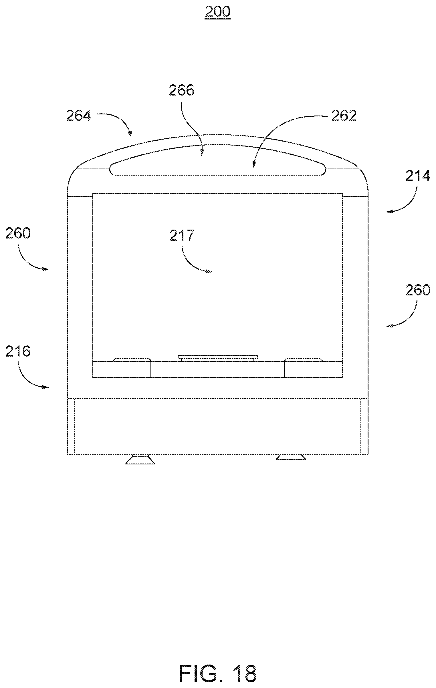 Patent US11781832 Figure 16 – Optical sight with reinforced frame