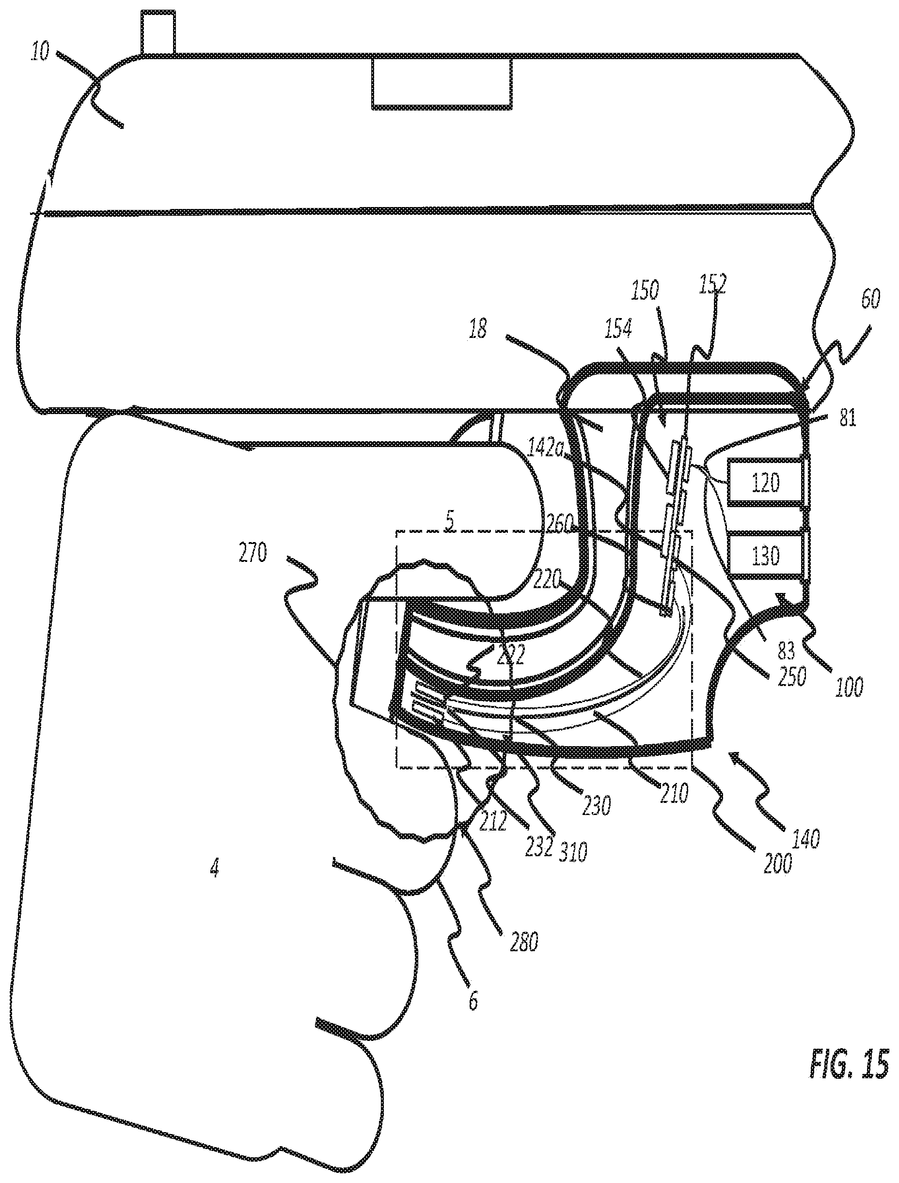 Patent US11781833 Figure 15 – Switchless sensing for electronic devices used with deterrent devices