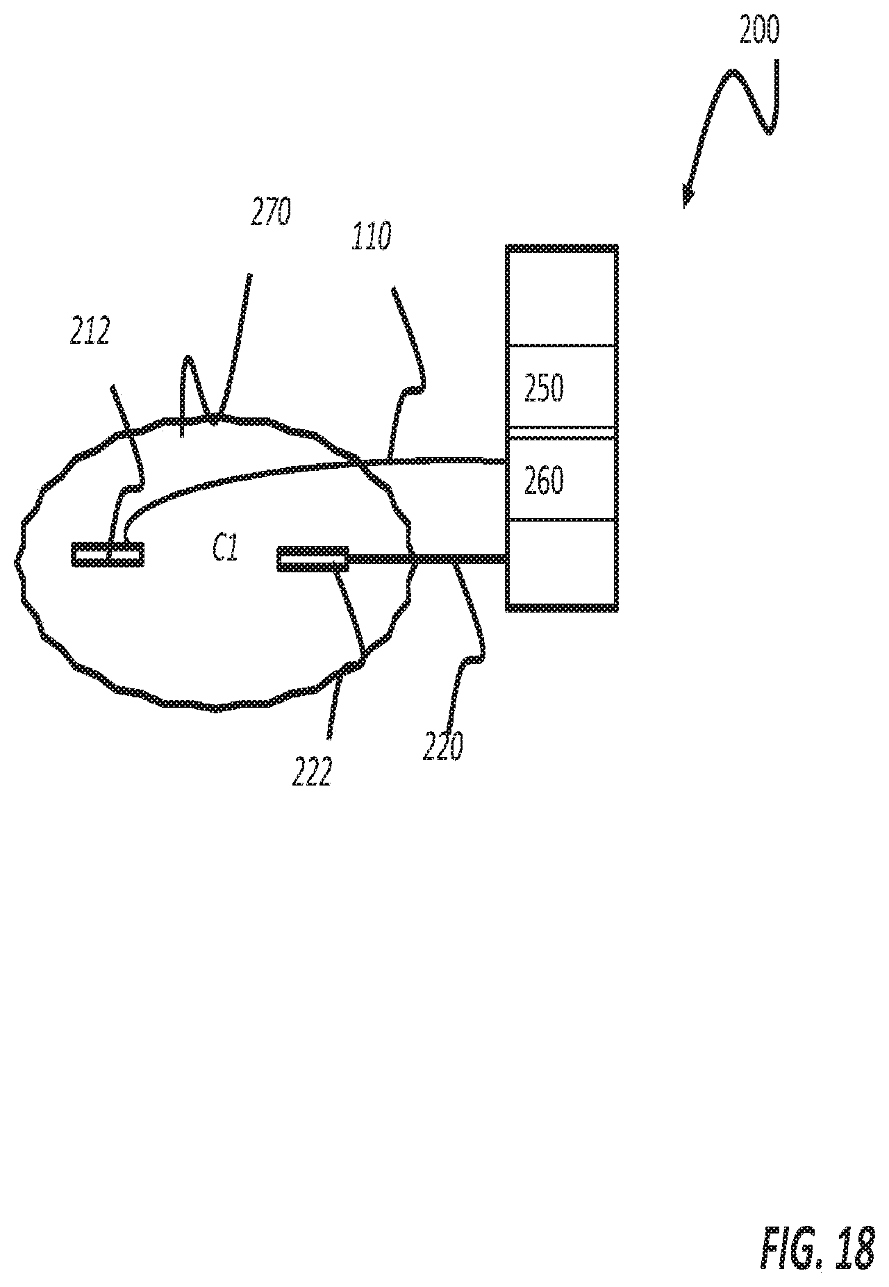 Patent US11781833 Figure 18 – Switchless sensing for electronic devices used with deterrent devices