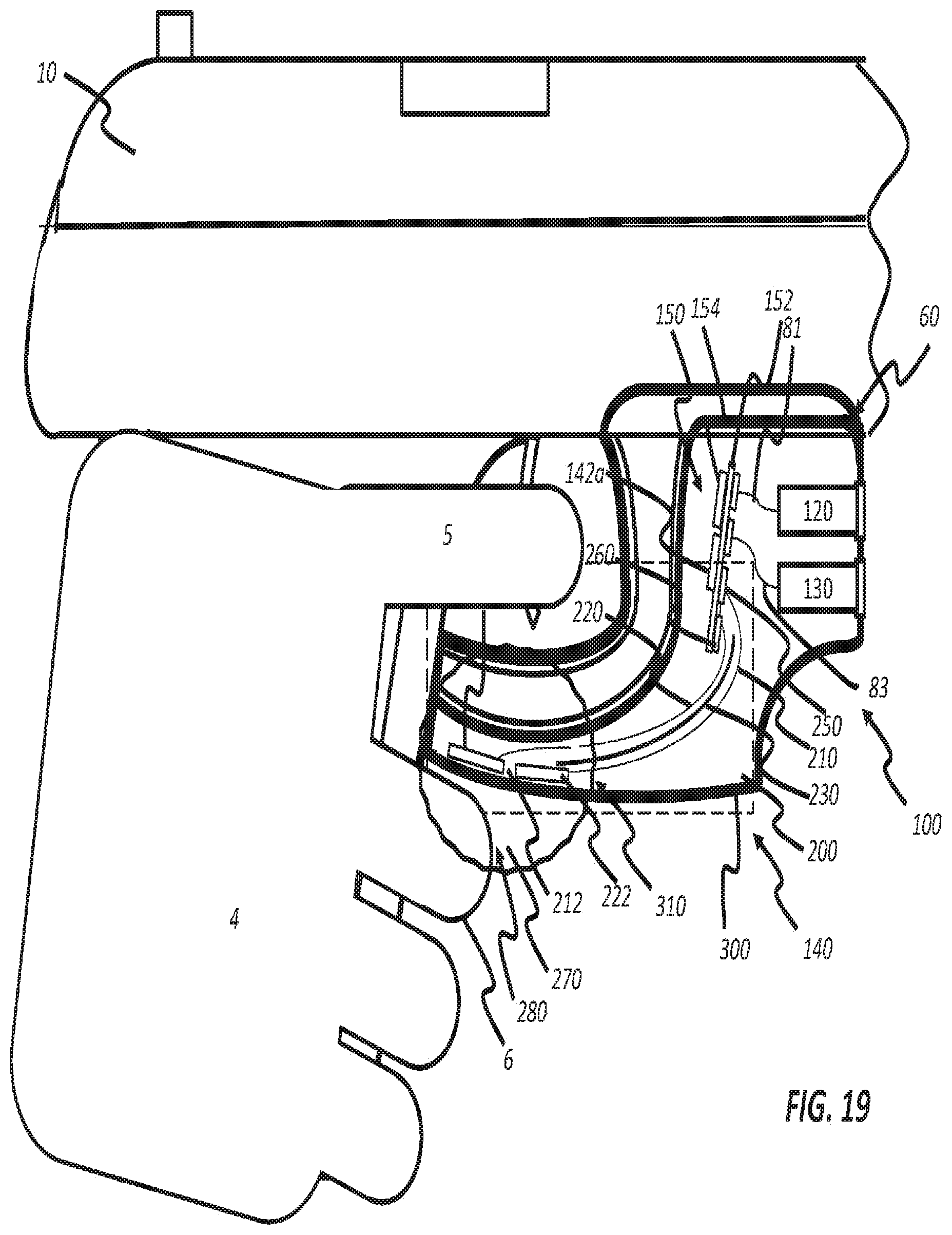 Patent US11781833 Figure 19 – Switchless sensing for electronic devices used with deterrent devices