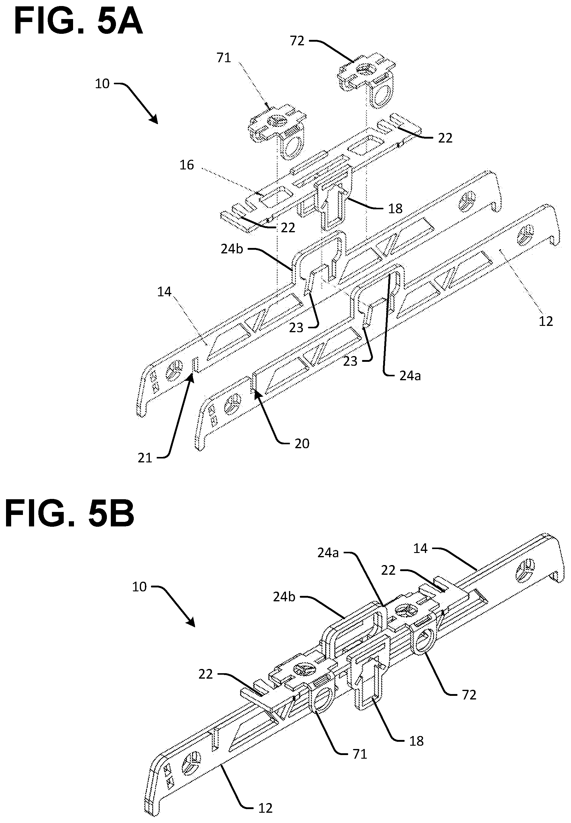 Patent US11781840 Figure 5 – Modular target structure