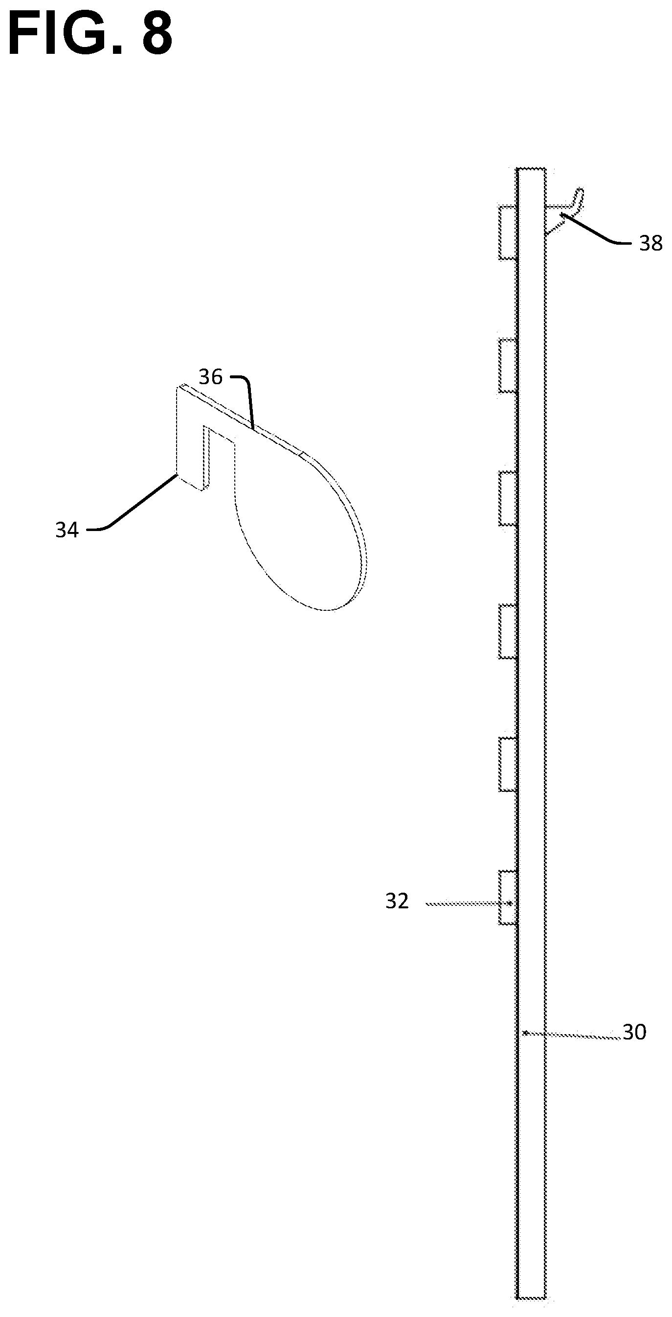 Patent US11781840 Figure 8 – Modular target structure