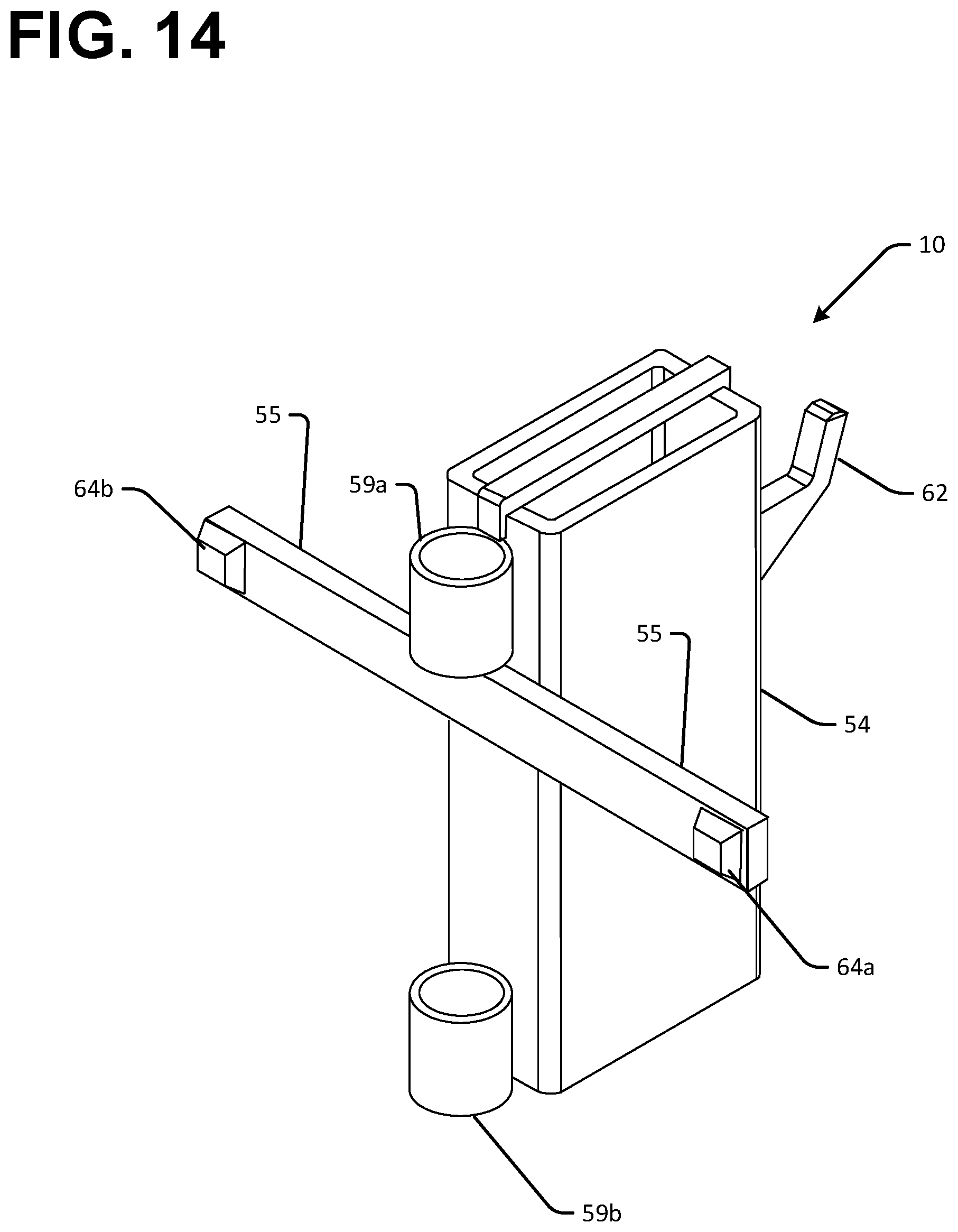 Patent US11781840 Figure 14 – Modular target structure