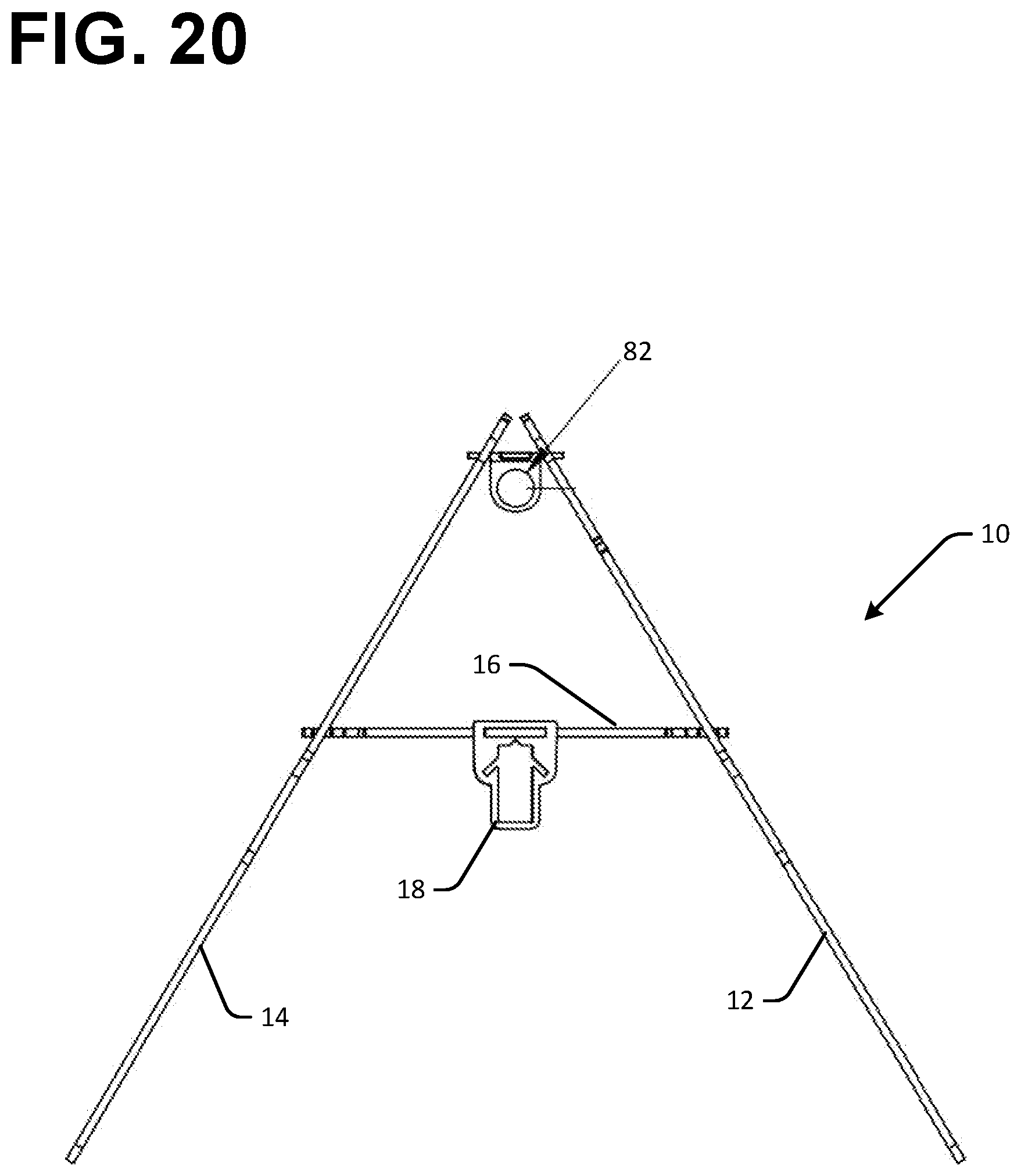 Patent US11781840 Figure 20 – Modular target structure
