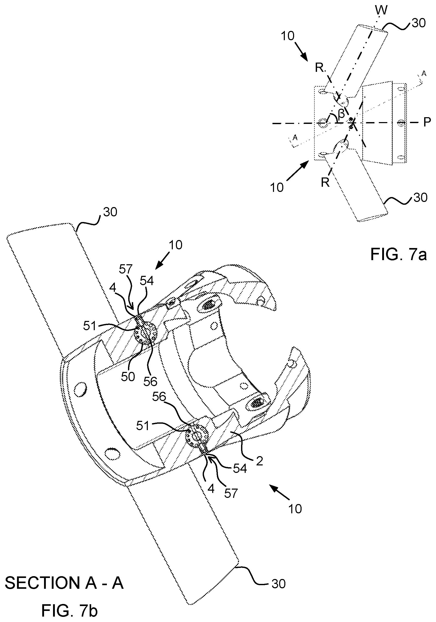 Patent US11781841 Figure 6 – Wing arrangement, a projectile, a method for deploying a wing blade, a use and a method for assembly