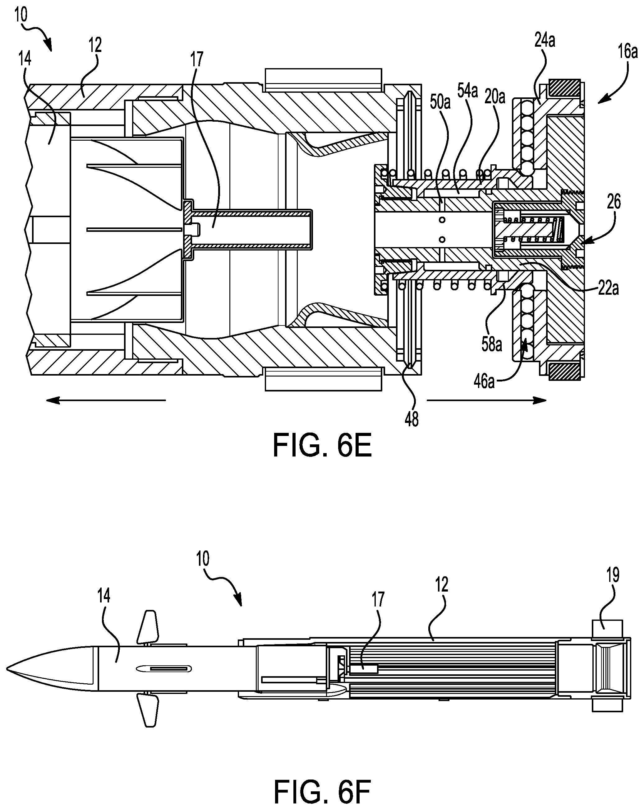 Patent US11781842 Figure 6 – Extended range projectile and method for propelling an extended range projectile
