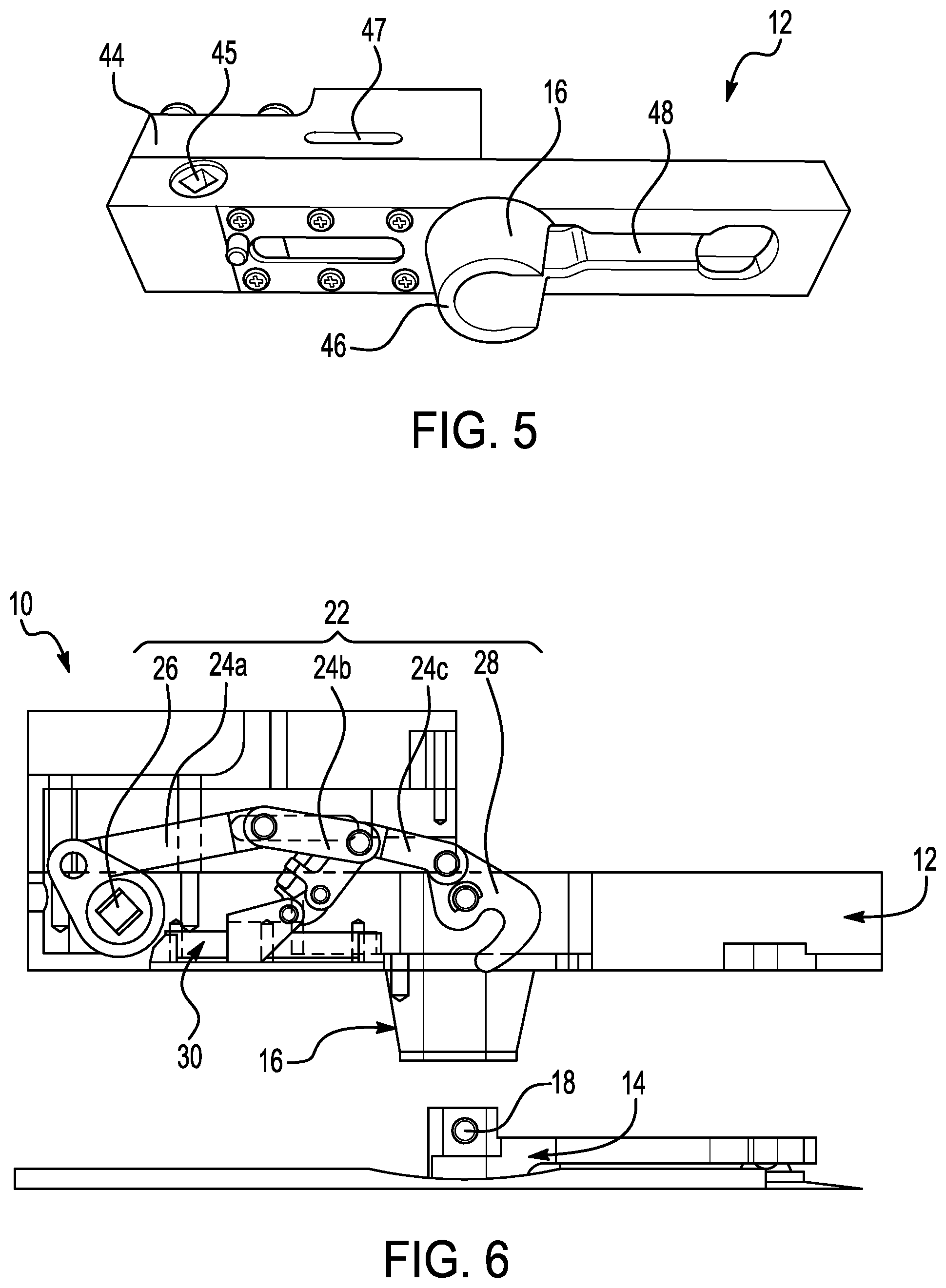 Patent US11781844 Figure 3 – Missile component attachment assembly