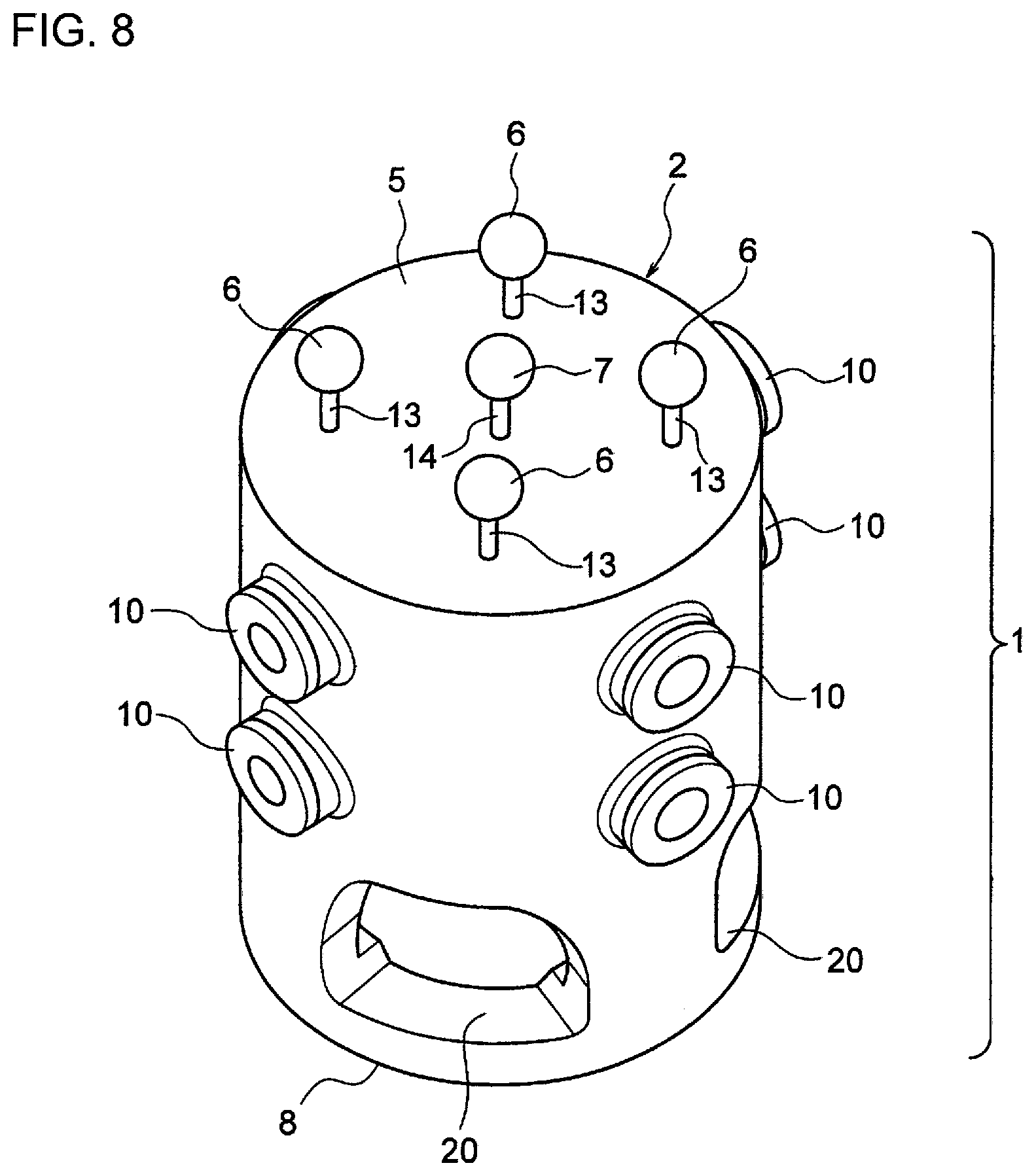 Patent US11781849 Figure 8 – Inspection master