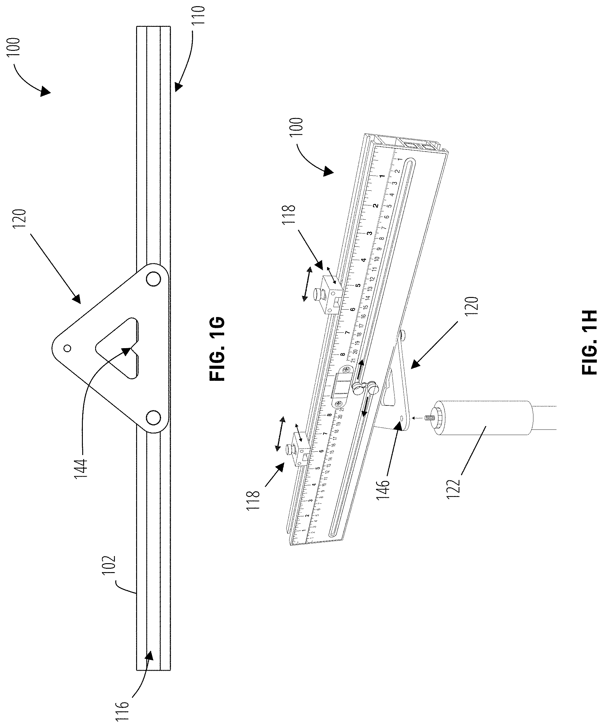 Patent US11781850 Figure 4 – Installation tool for affixing objects to a plurality of vertical surfaces and methods using thereof