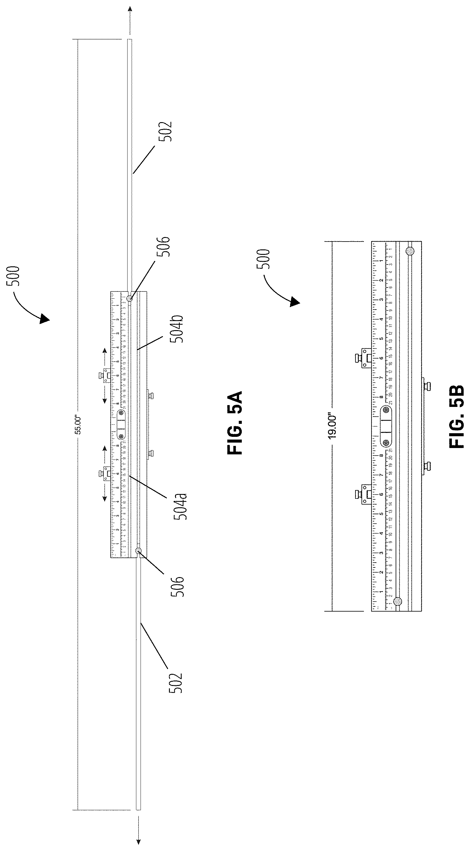 Patent US11781850 Figure 8 – Installation tool for affixing objects to a plurality of vertical surfaces and methods using thereof