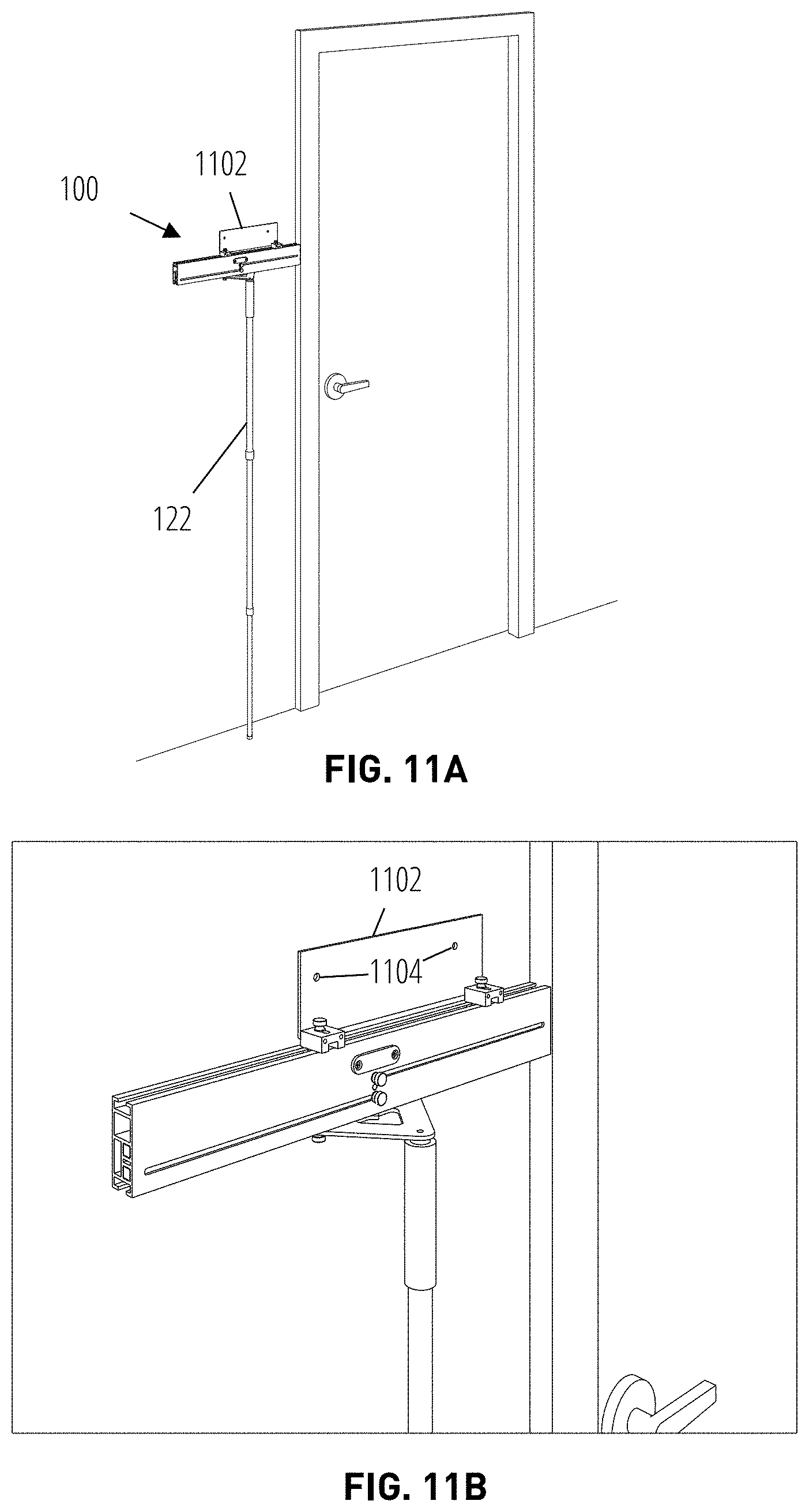 Patent US11781850 Figure 14 – Installation tool for affixing objects to a plurality of vertical surfaces and methods using thereof