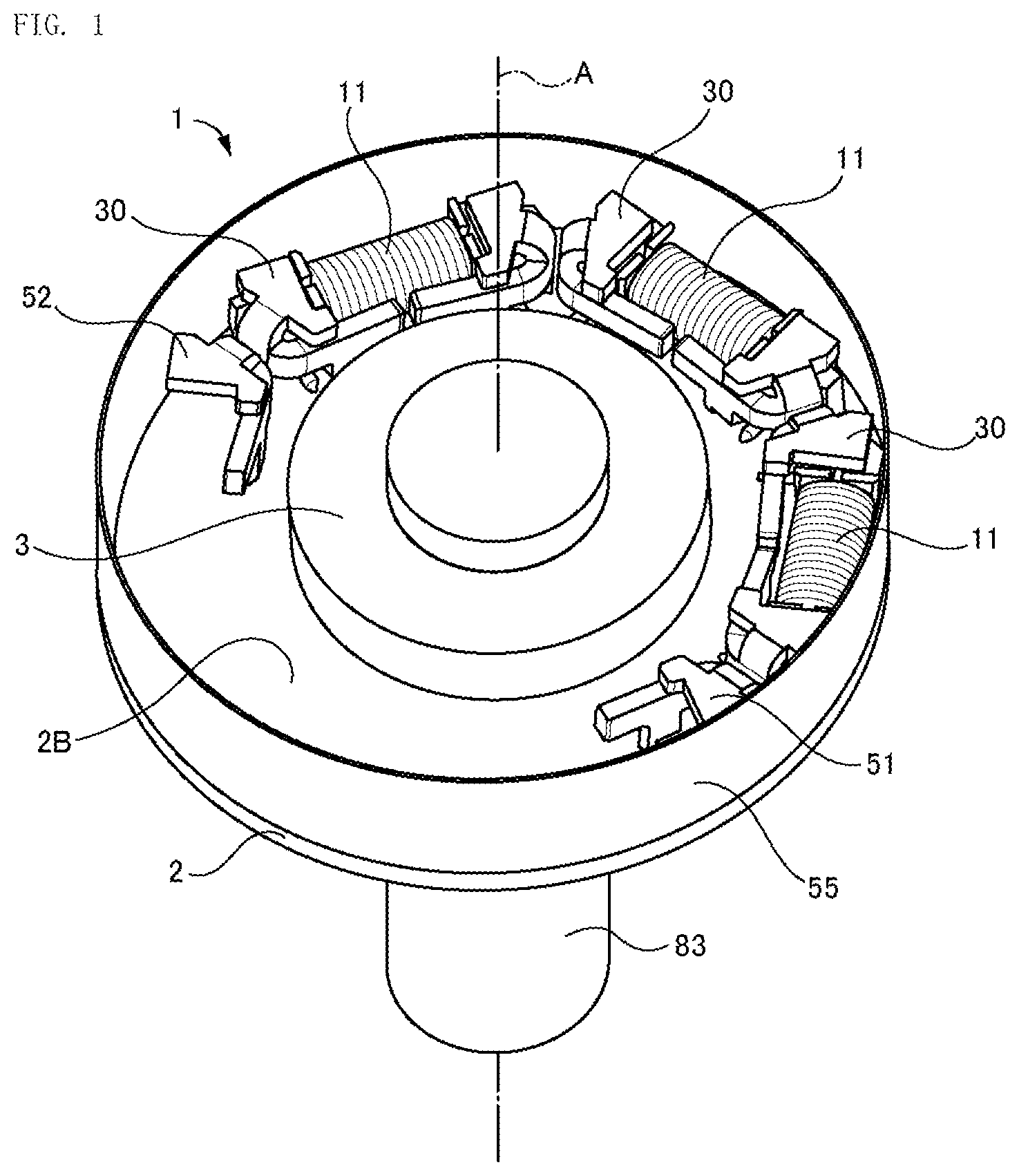 Patent US11781854 Figure 1 – Rotation sensing device