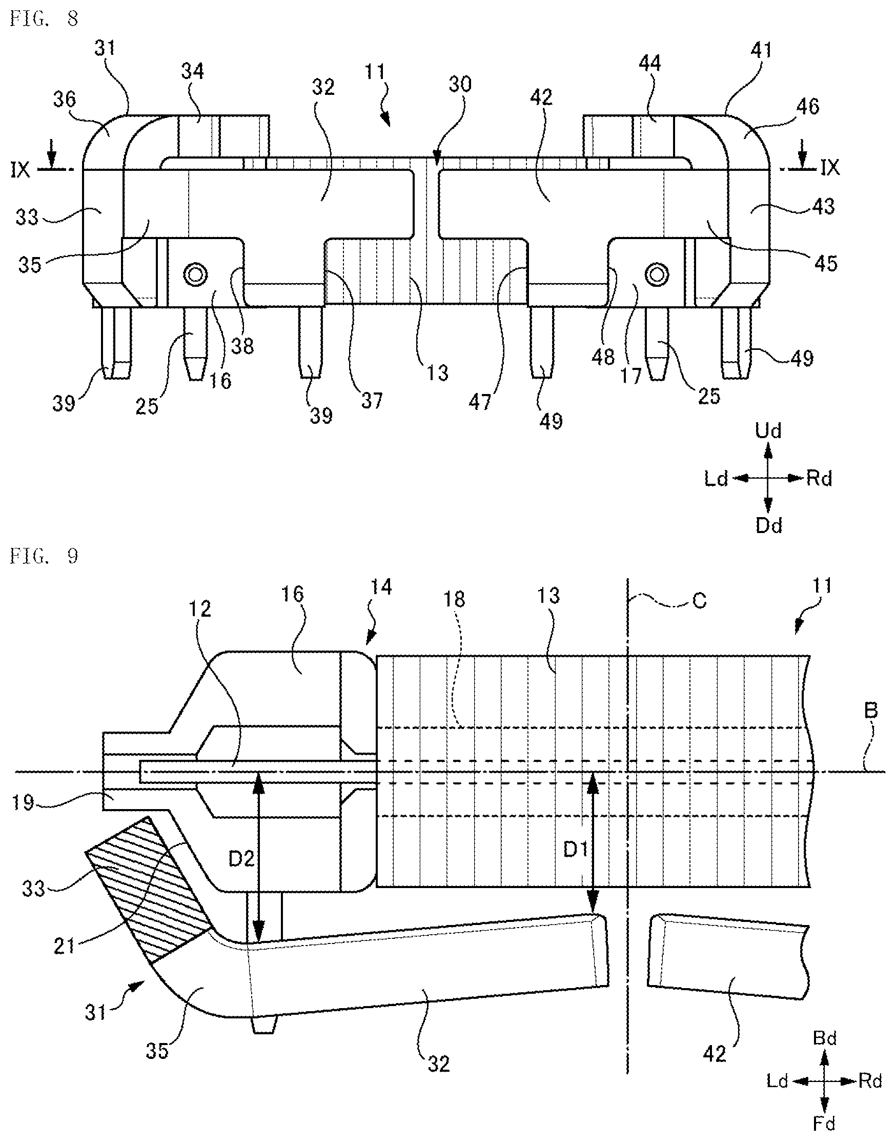 Patent US11781854 Figure 5 – Rotation sensing device
