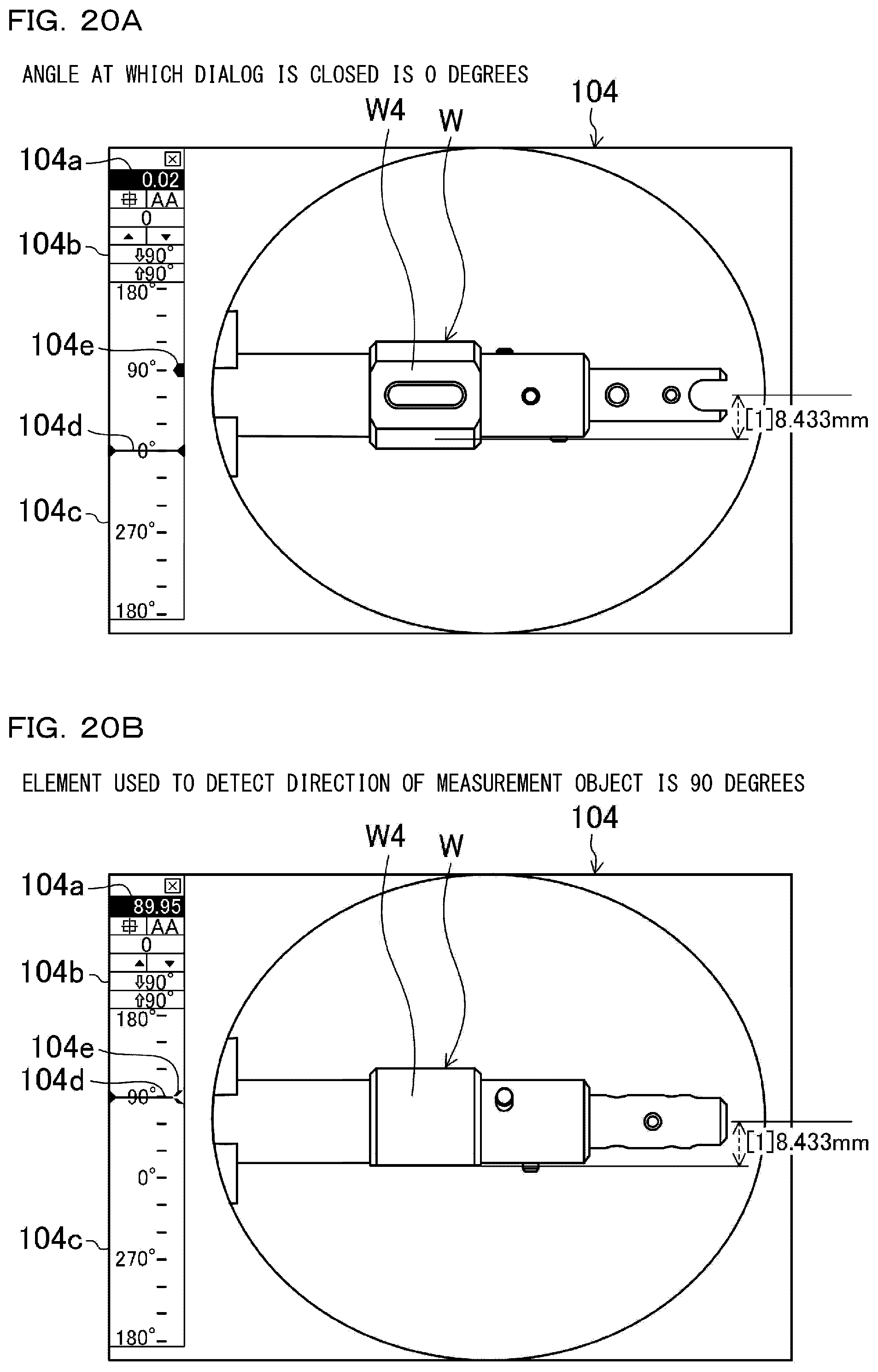 Patent US11781856 Figure 18 – Image dimension measurement device