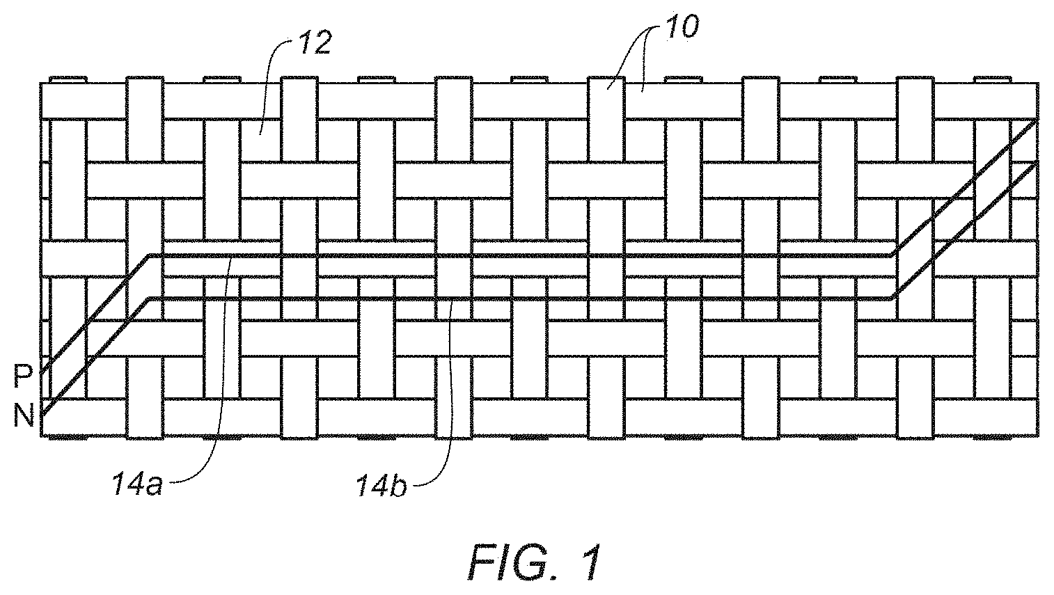 Patent US11781858 — Fiber weave skew assessment for printed circuit boards — Figure 1